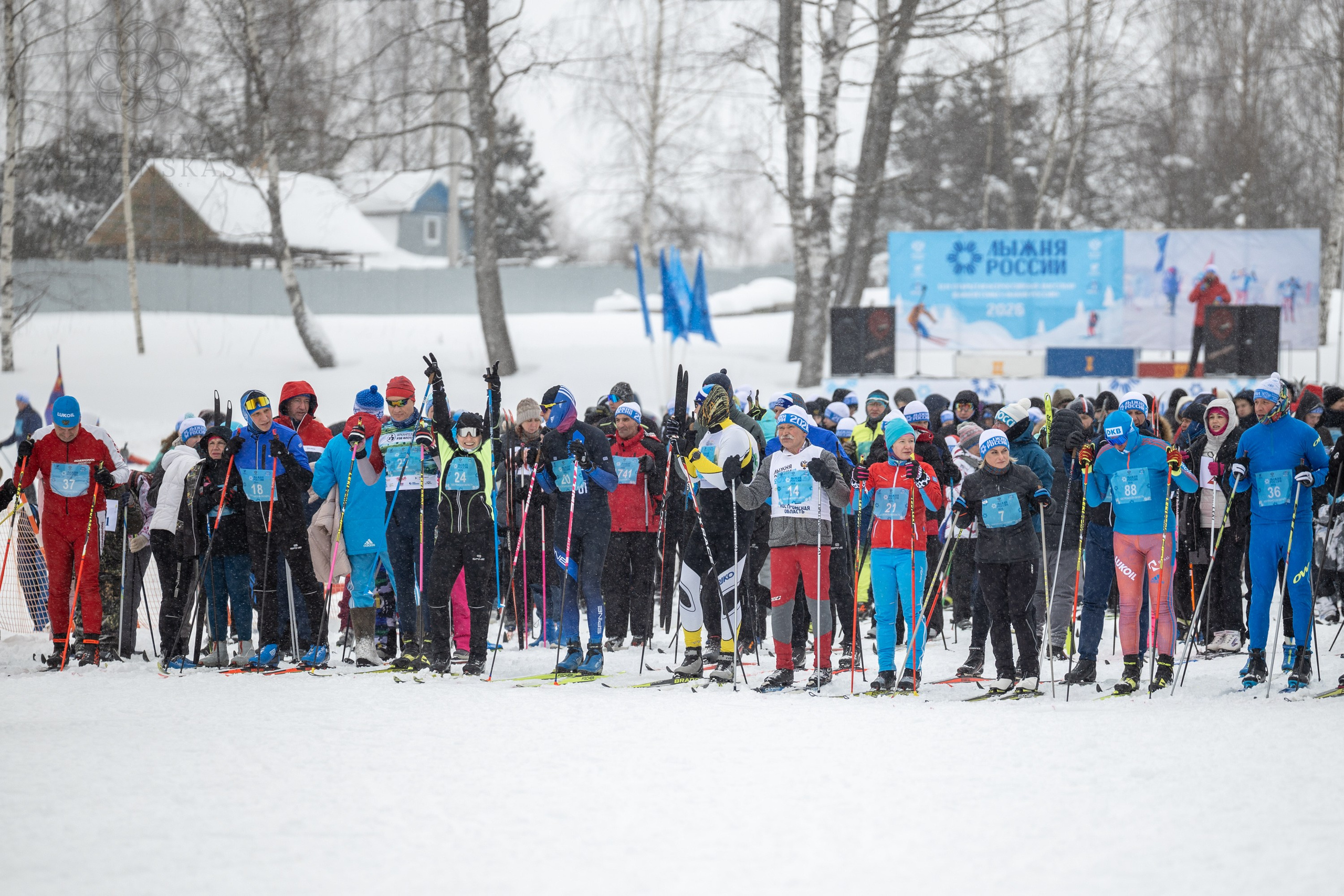 ЛЫЖНЯ РОССИИ 2026 КОСТРОМА. Портретный фотограф в Костроме Наталия Клевинскас