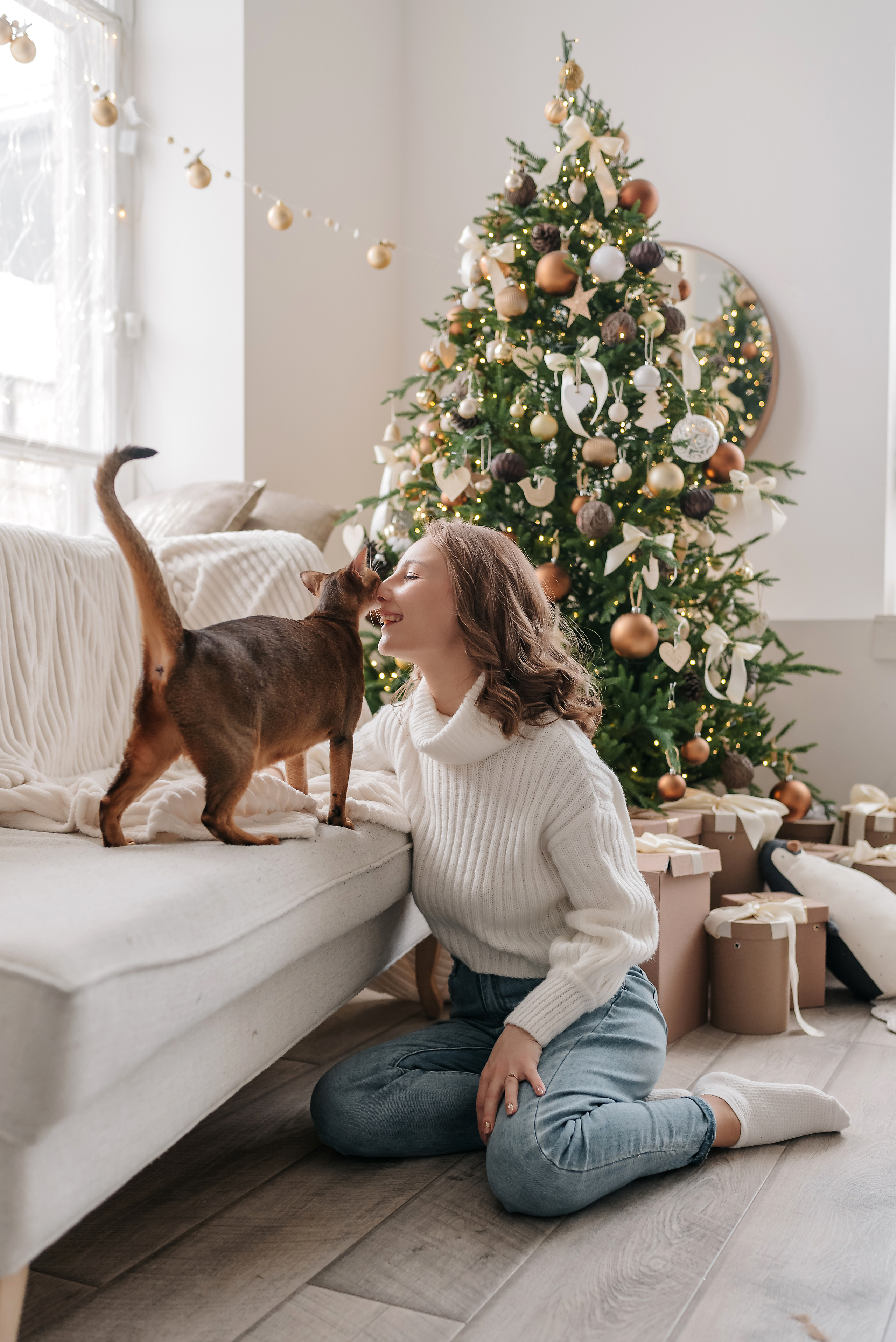 Семейная новогодняя съёмка 2022. Свадебный и семейный фотограф в Симферополе Дарья Маркова