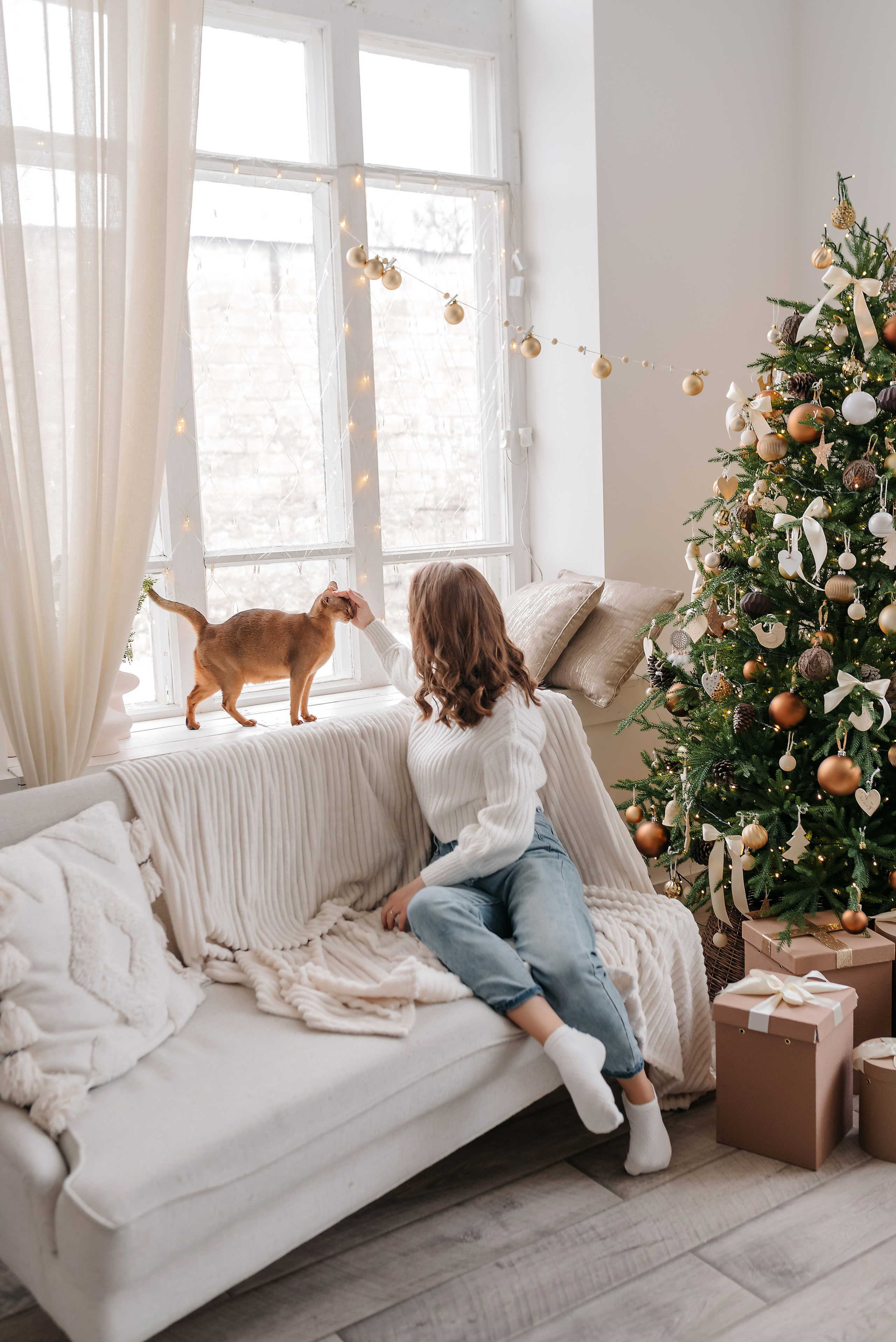 Семейная новогодняя съёмка 2022. Свадебный и семейный фотограф в Симферополе Дарья Маркова