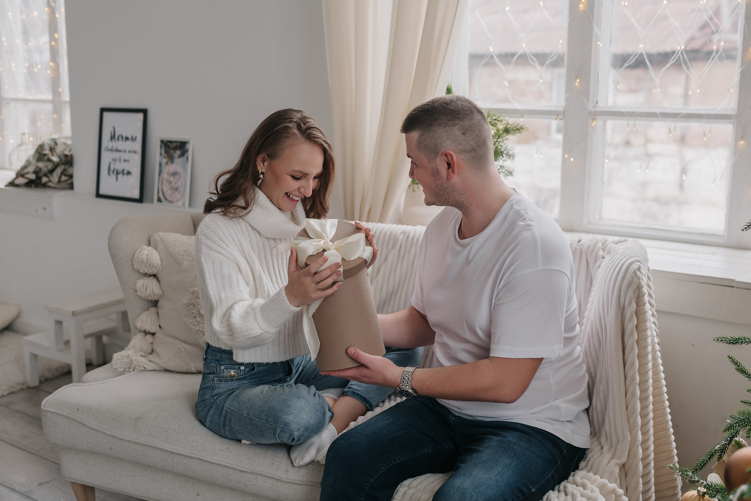 Семейная новогодняя съёмка 2022. Свадебный и семейный фотограф в Симферополе Дарья Маркова