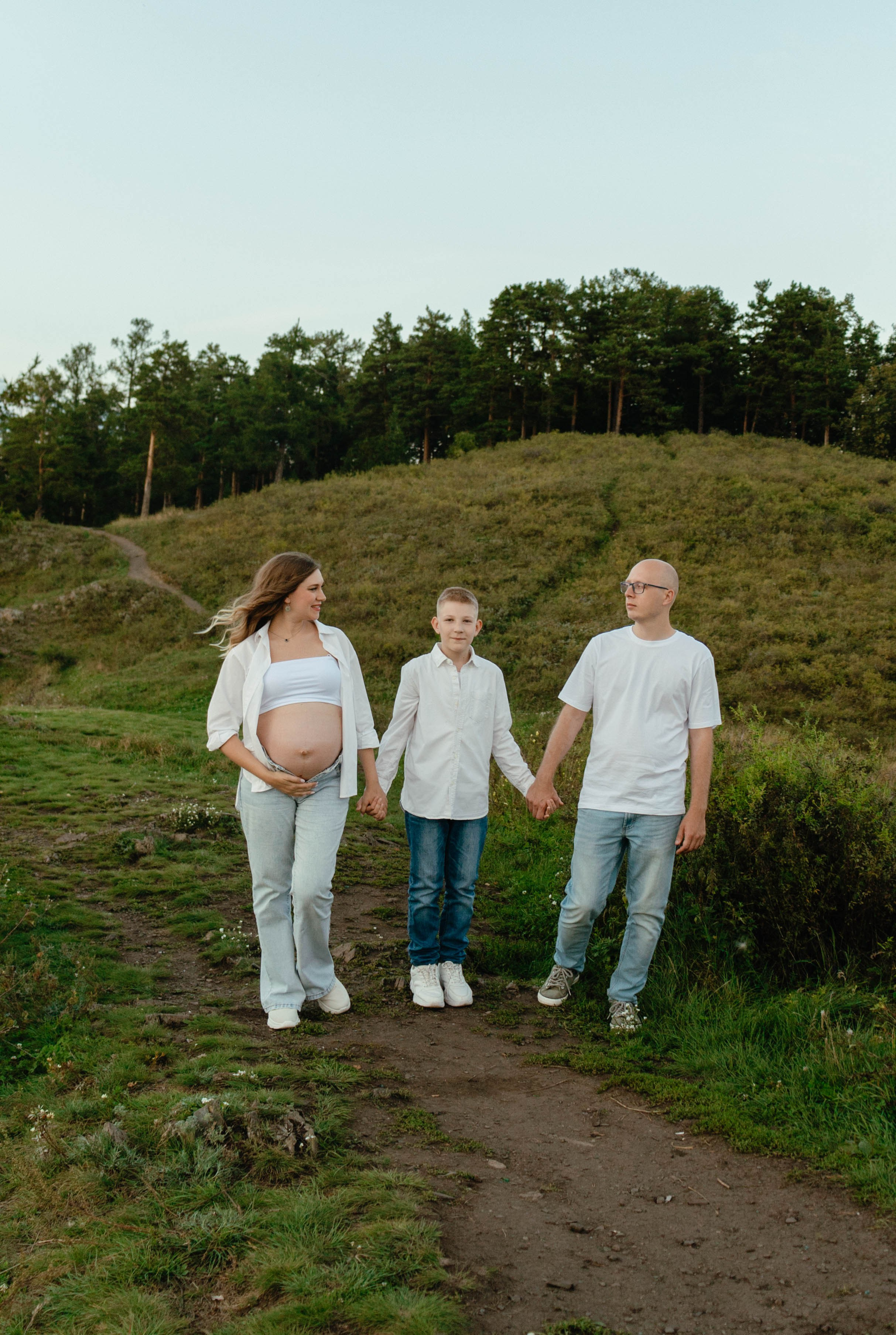 Семейная фотосессия для Артёма, Тёмы и Марина+1. Фотограф Александра Коновалова