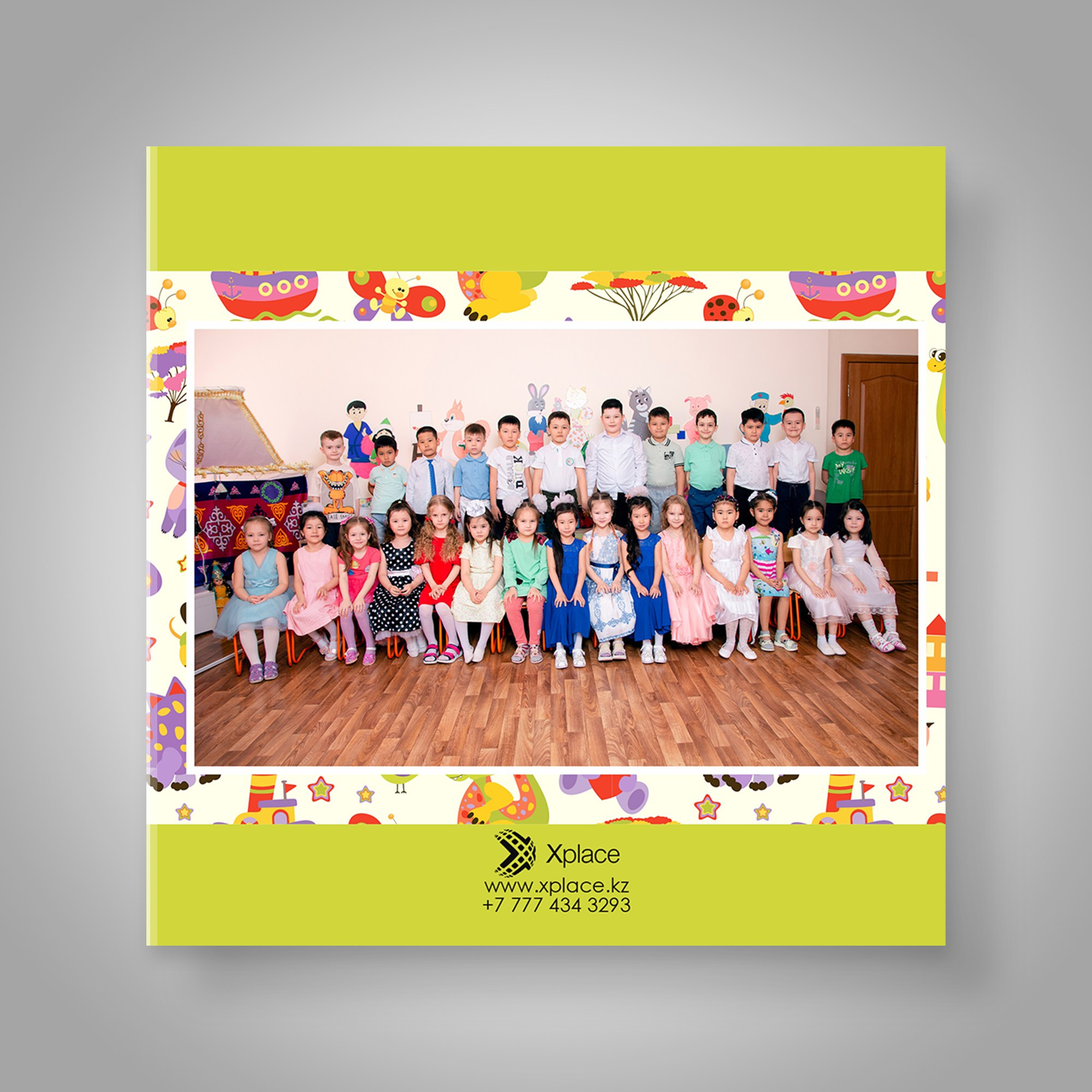 Выпускные альбомы для детских садов. XPLACEMEDIA — Виньетки в Актобе. Выпускные альбомы в Актобе