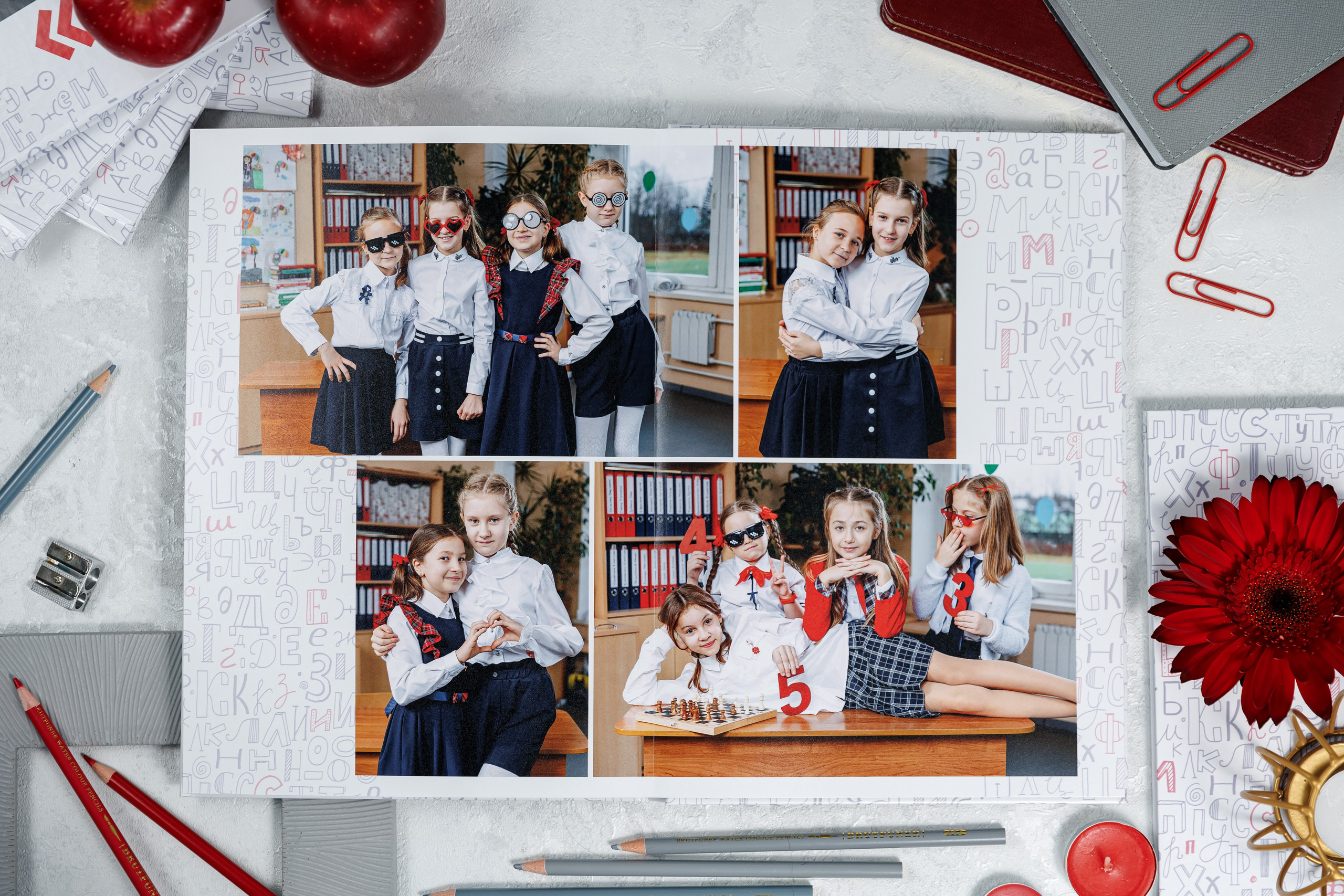 Альбомы для учителей и воспитателей. Семейный и детский фотограф Комина Елена, Власиха, Одинцово