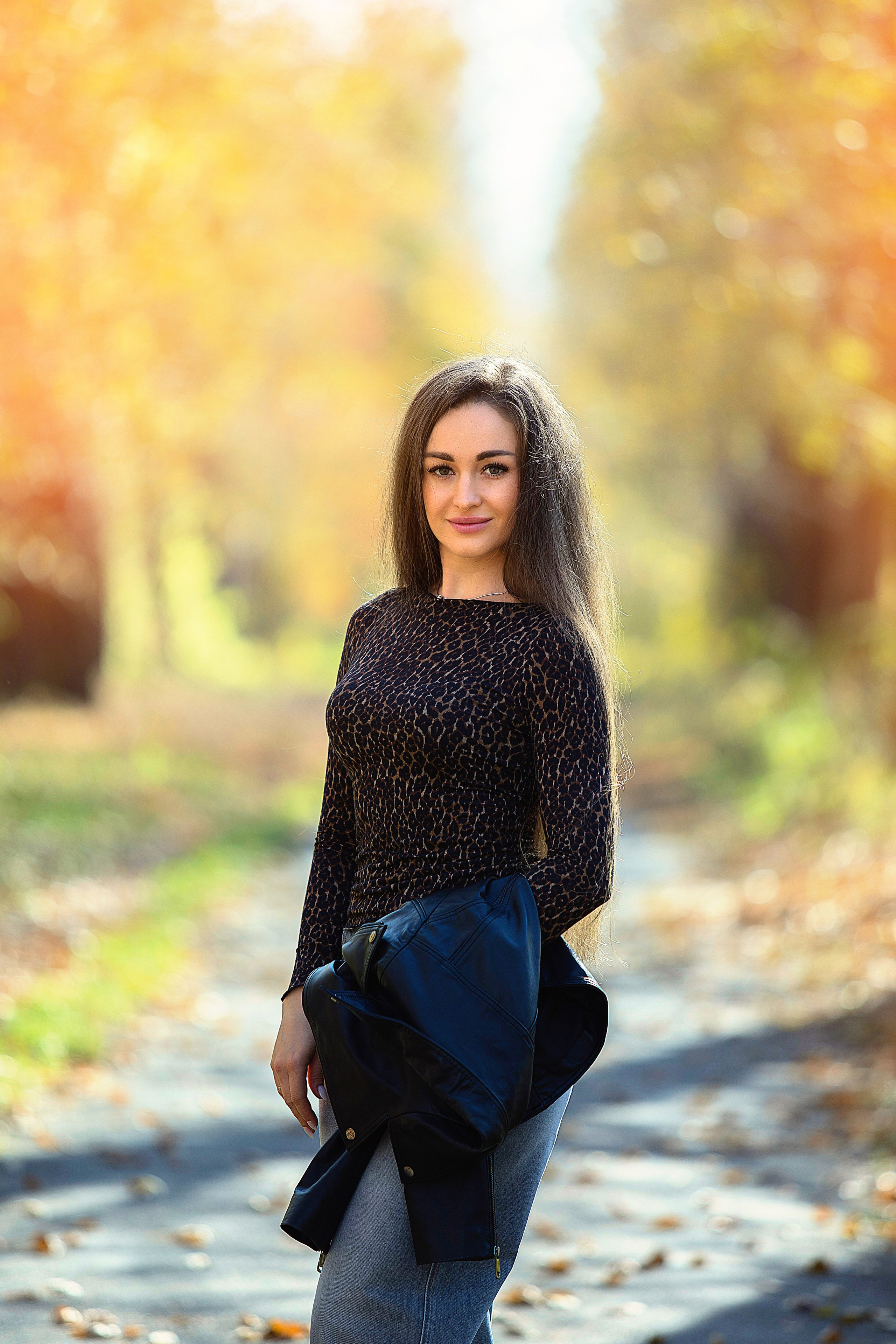 Осенняя прогулка. Детский школьный фотограф в Кемерово Зиновьева Екатерина