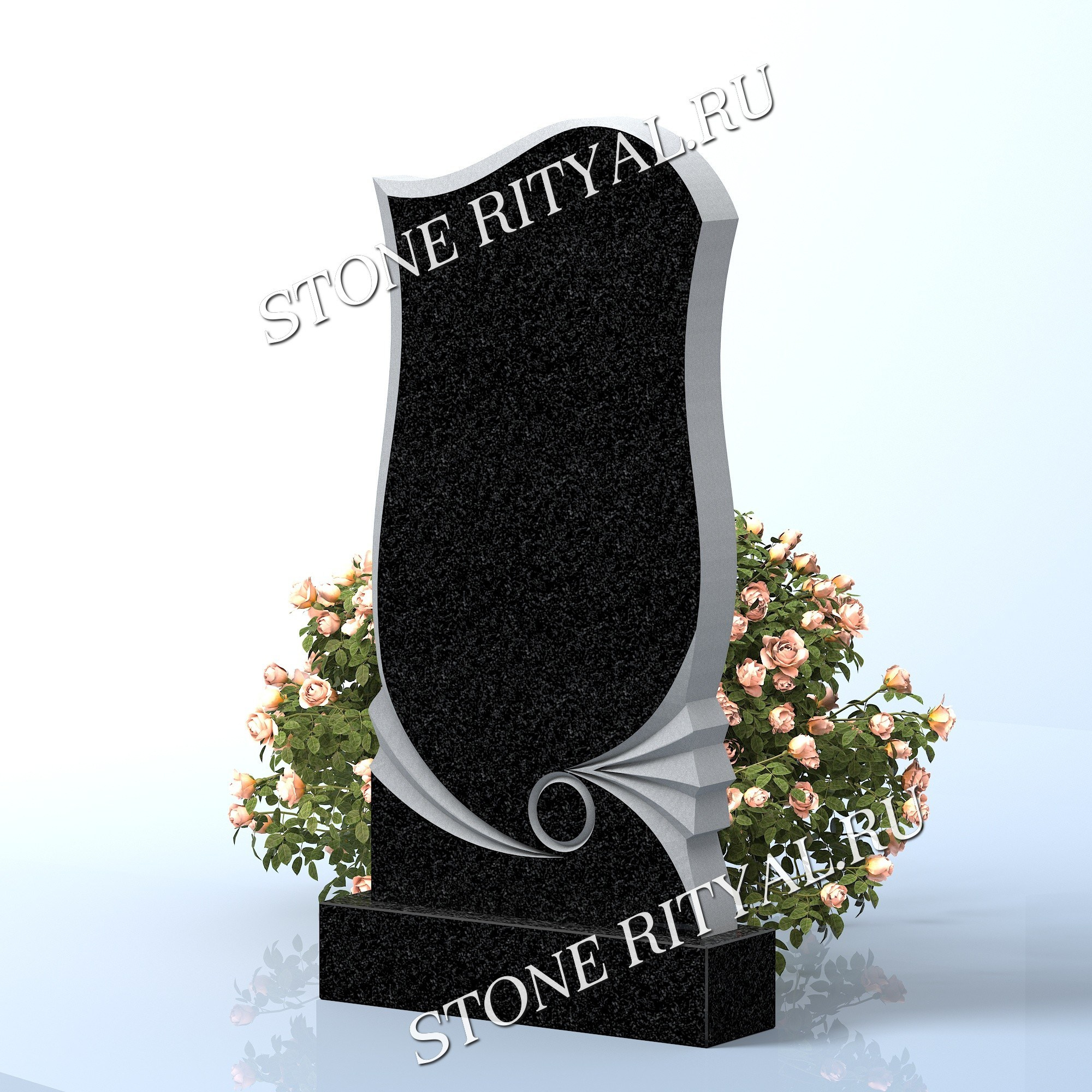 Вертикальные памятники прямые. Изготовление и установка памятников в Москве и МО