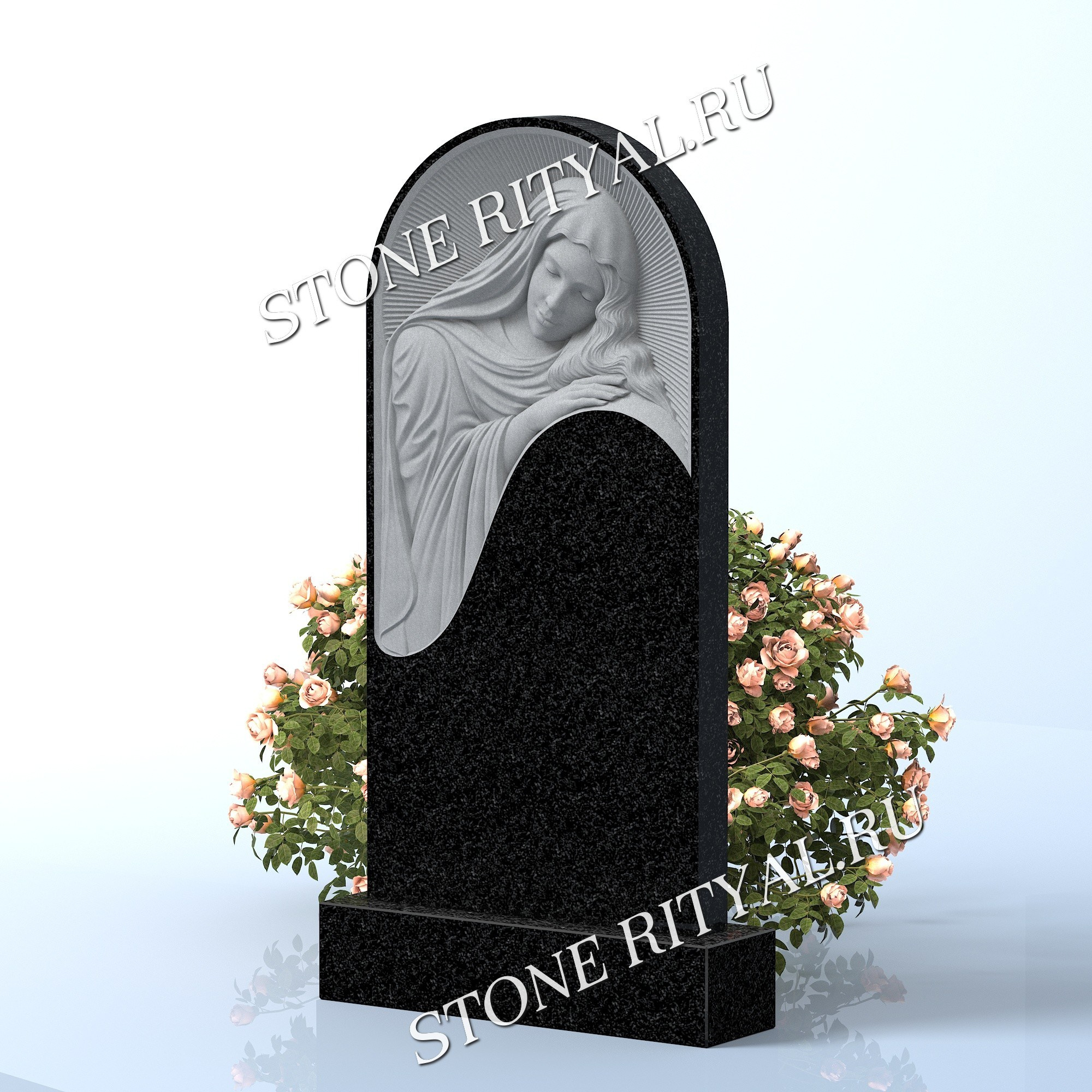 Вертикальные памятники фигурные. Изготовление и установка памятников в Москве и МО