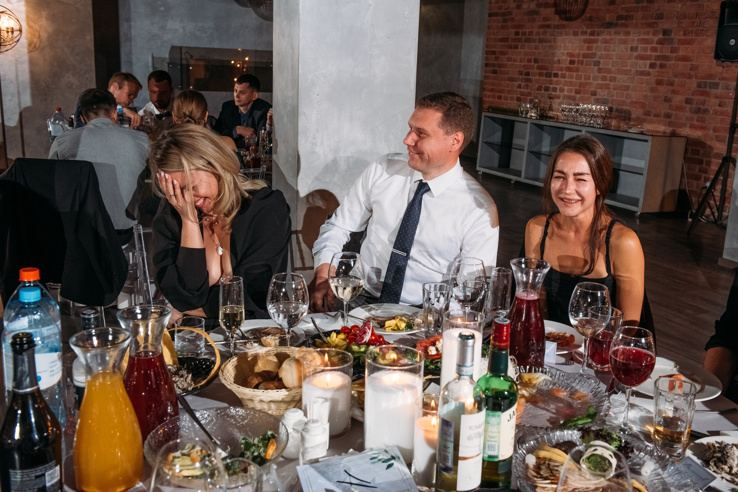Свадебный банкет Марины и Владислава. Свадебный фотограф в Санкт-Петербурге Афонин Андрей