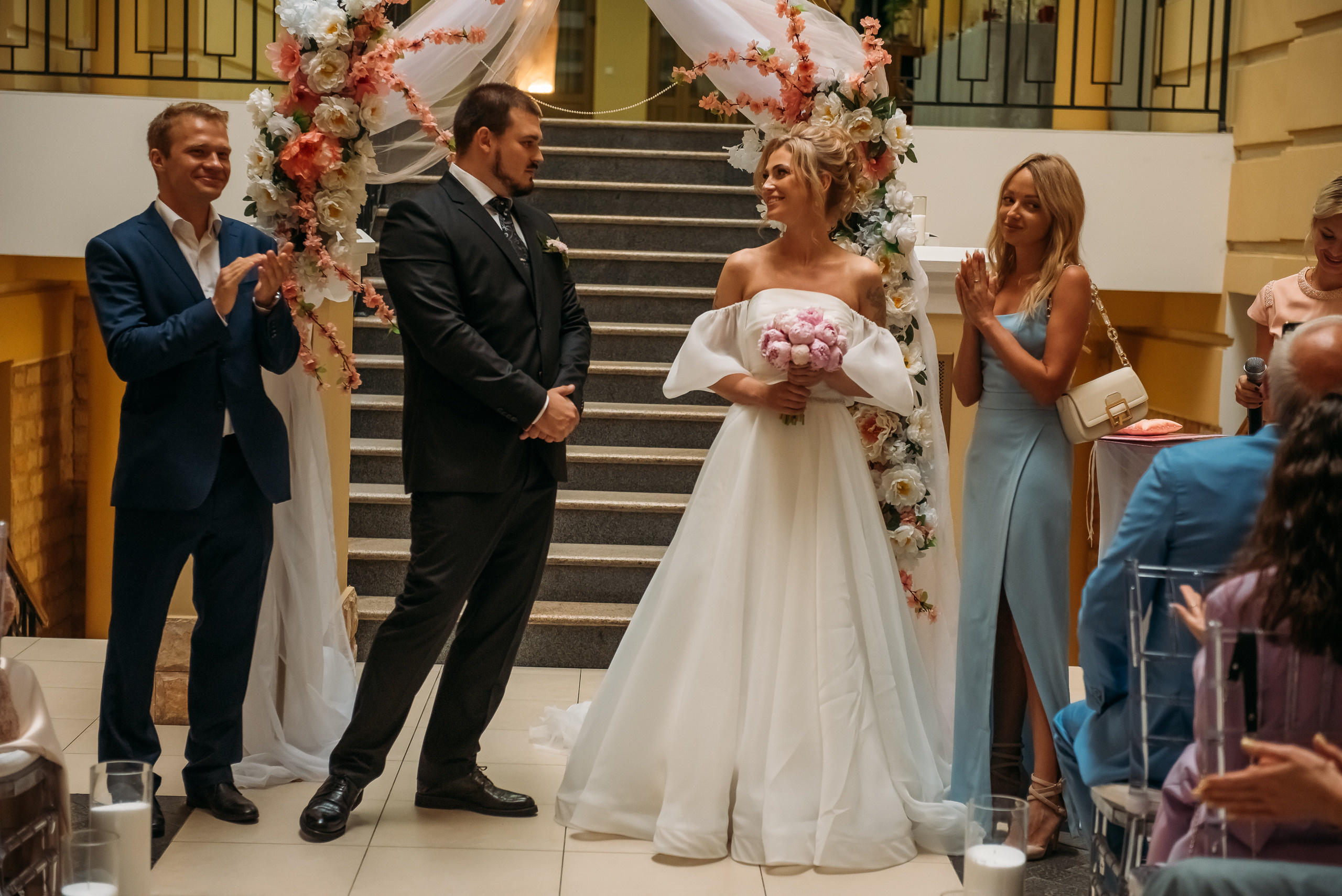 Свадебный банкет Марины и Владислава. Свадебный фотограф в Санкт-Петербурге Афонин Андрей