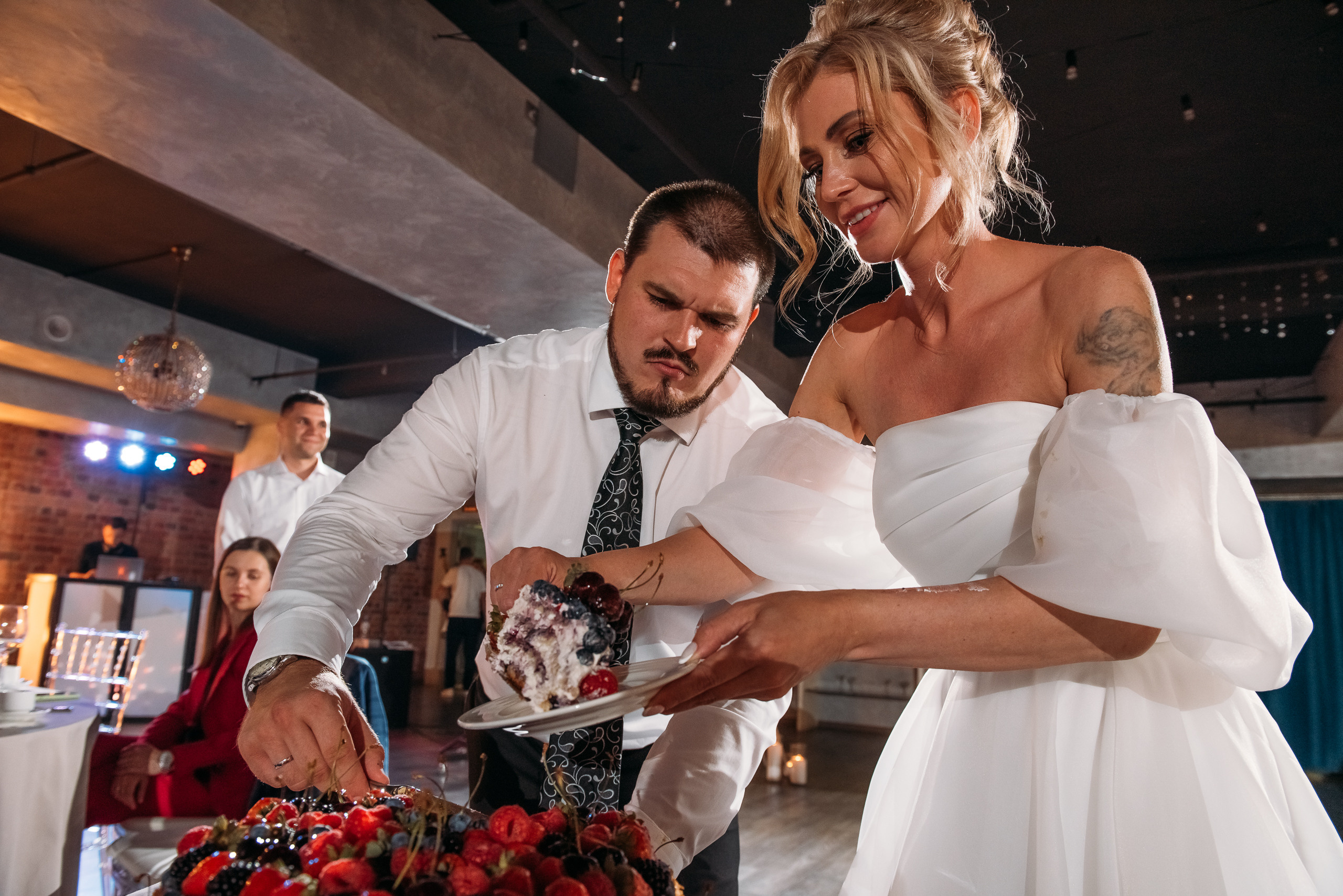 Свадебный банкет Марины и Владислава. Свадебный фотограф в Санкт-Петербурге Афонин Андрей