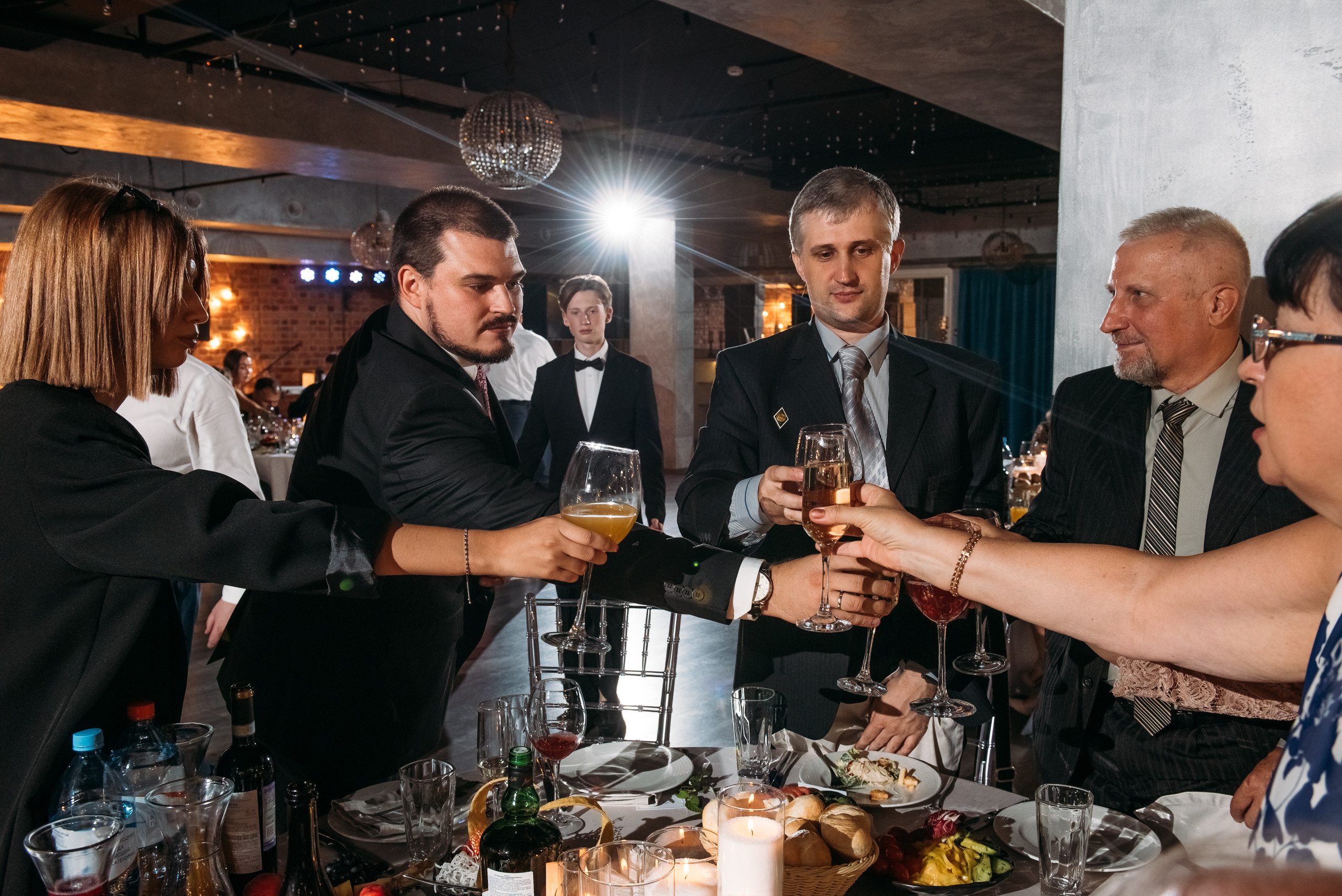 Свадебный банкет Марины и Владислава. Свадебный фотограф в Санкт-Петербурге Афонин Андрей