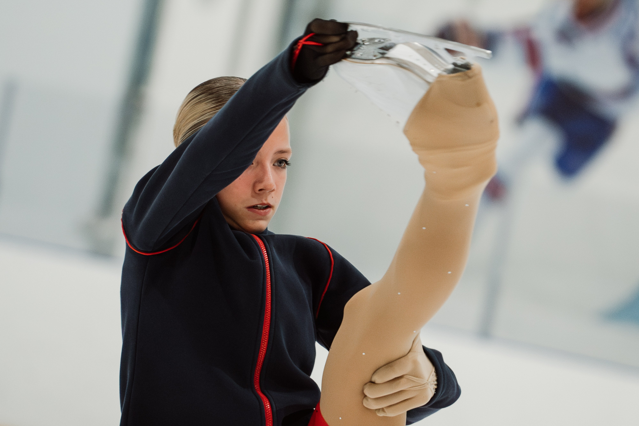 Соревнования по фигурному катанию на призы ФФКК НСО. Воробьева Ксения — Спортивный и танцевальный фотограф Новосибирск