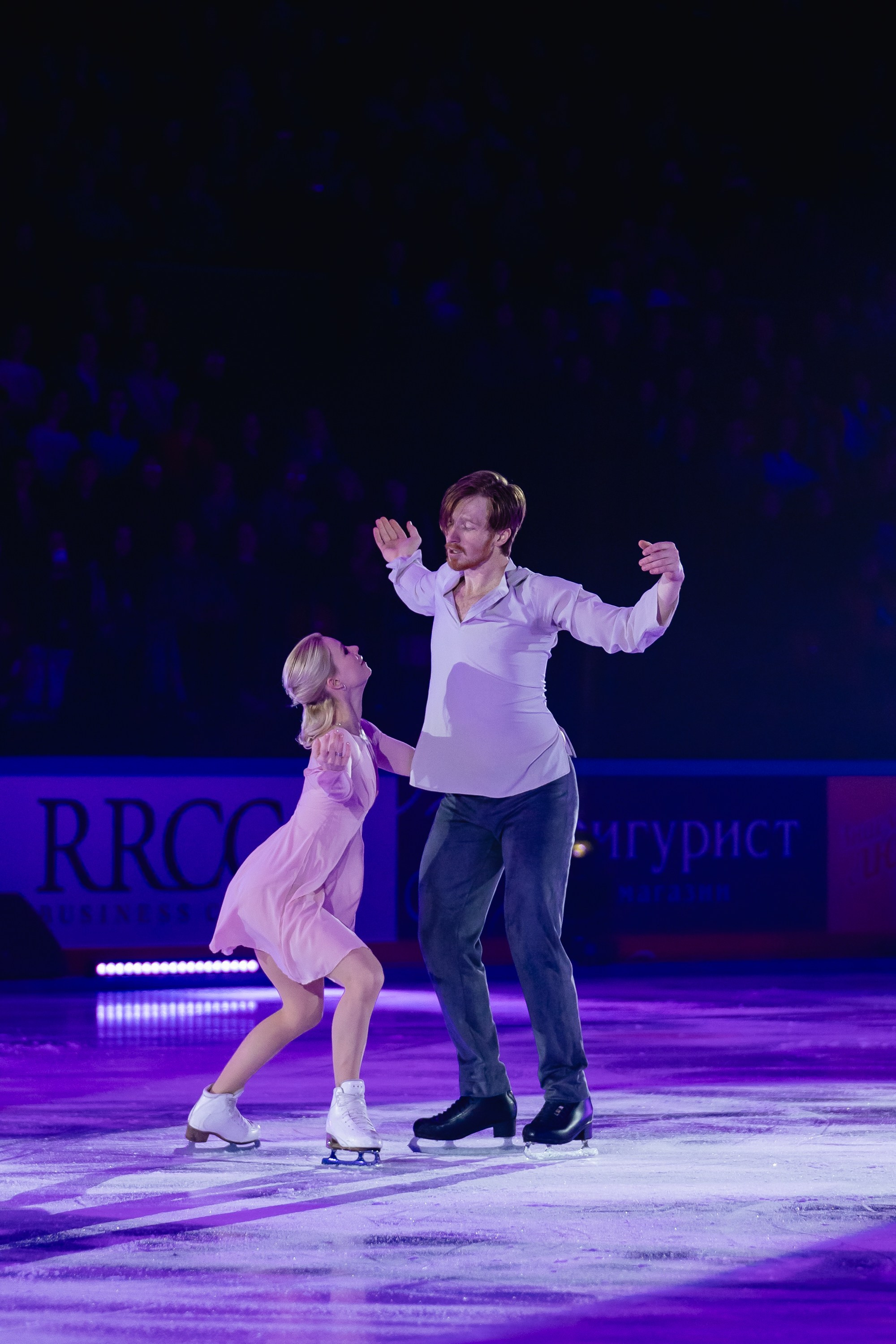 Шоу «Чемпионы на льду» в Новосибирске. Воробьева Ксения — Спортивный и танцевальный фотограф Новосибирск