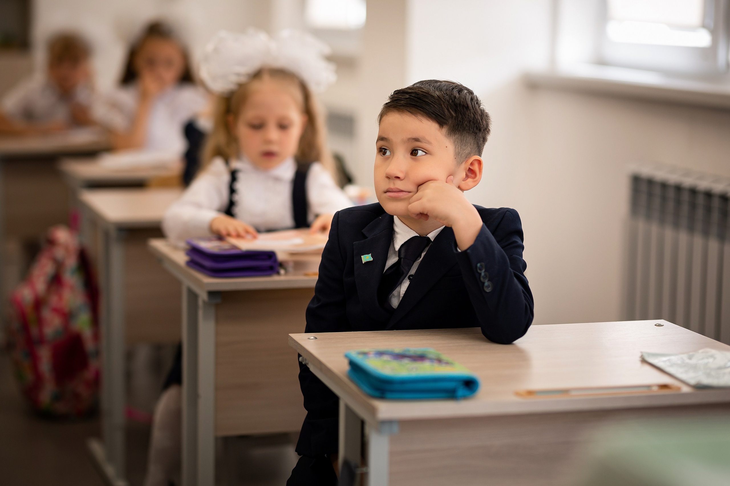 Первоклассники. Отбасылық фотограф Алена Шаталова