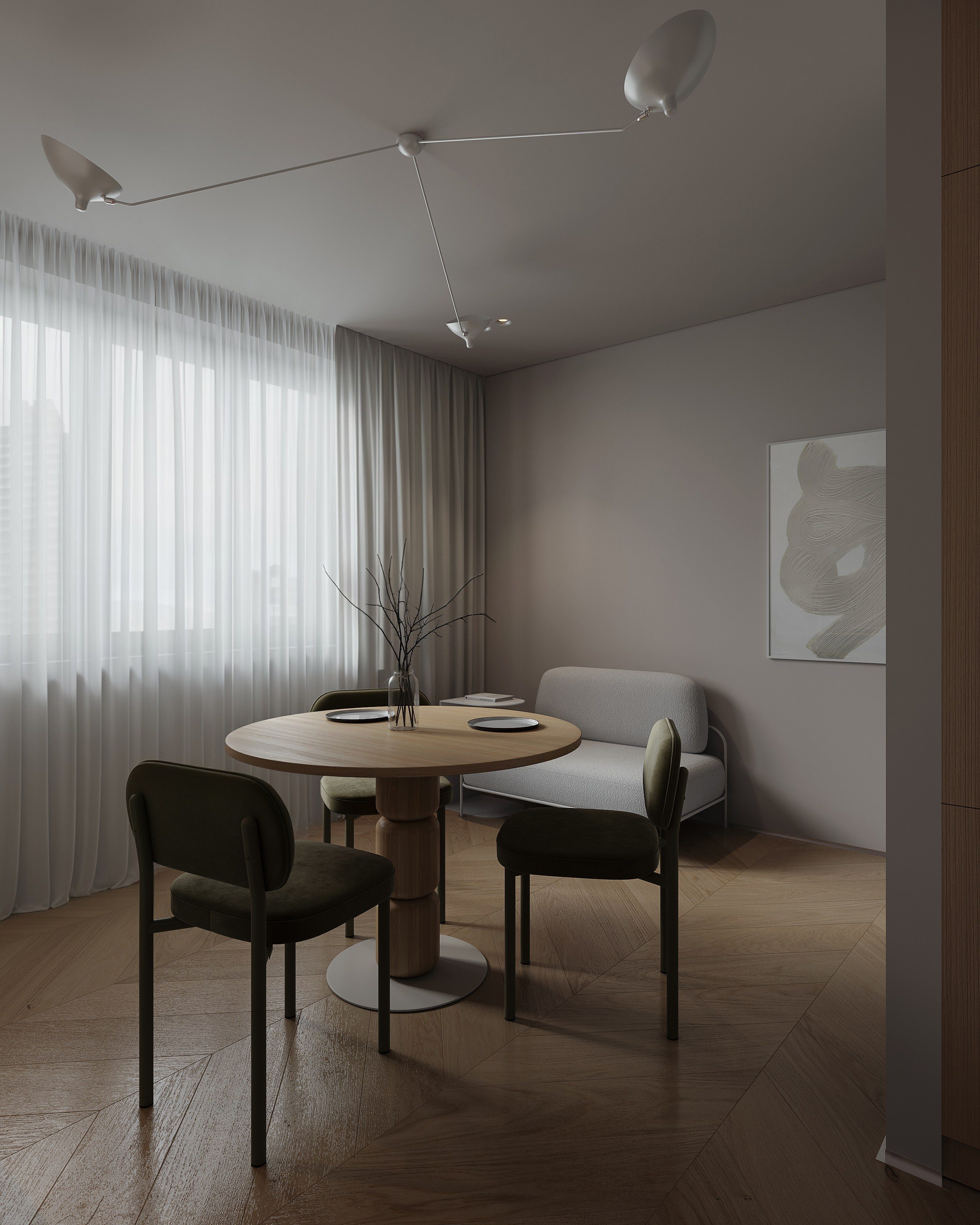 Современная минималистичная квартира в Иваново