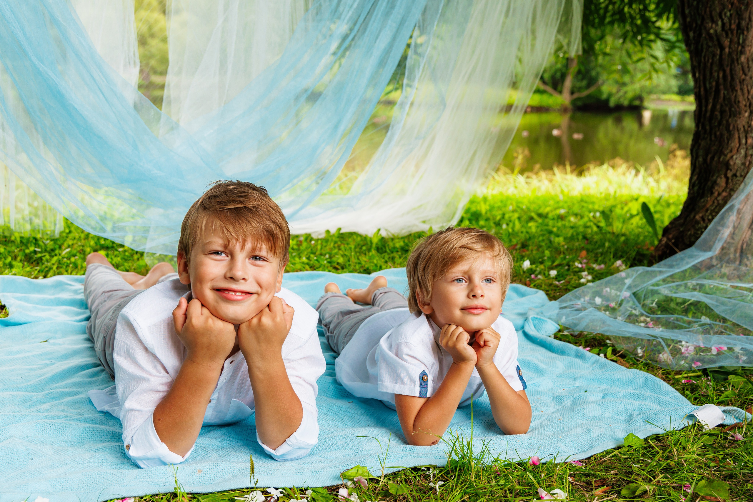 Детская фотосессия в парке