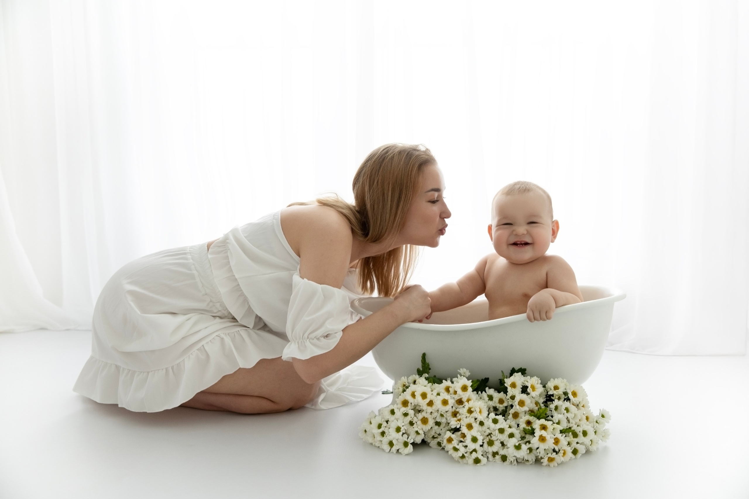 Прекрасные Мама и малыш. Фотограф новорожденных, детский фотограф Москва.Семейная съемка Москва. Семенова Анна