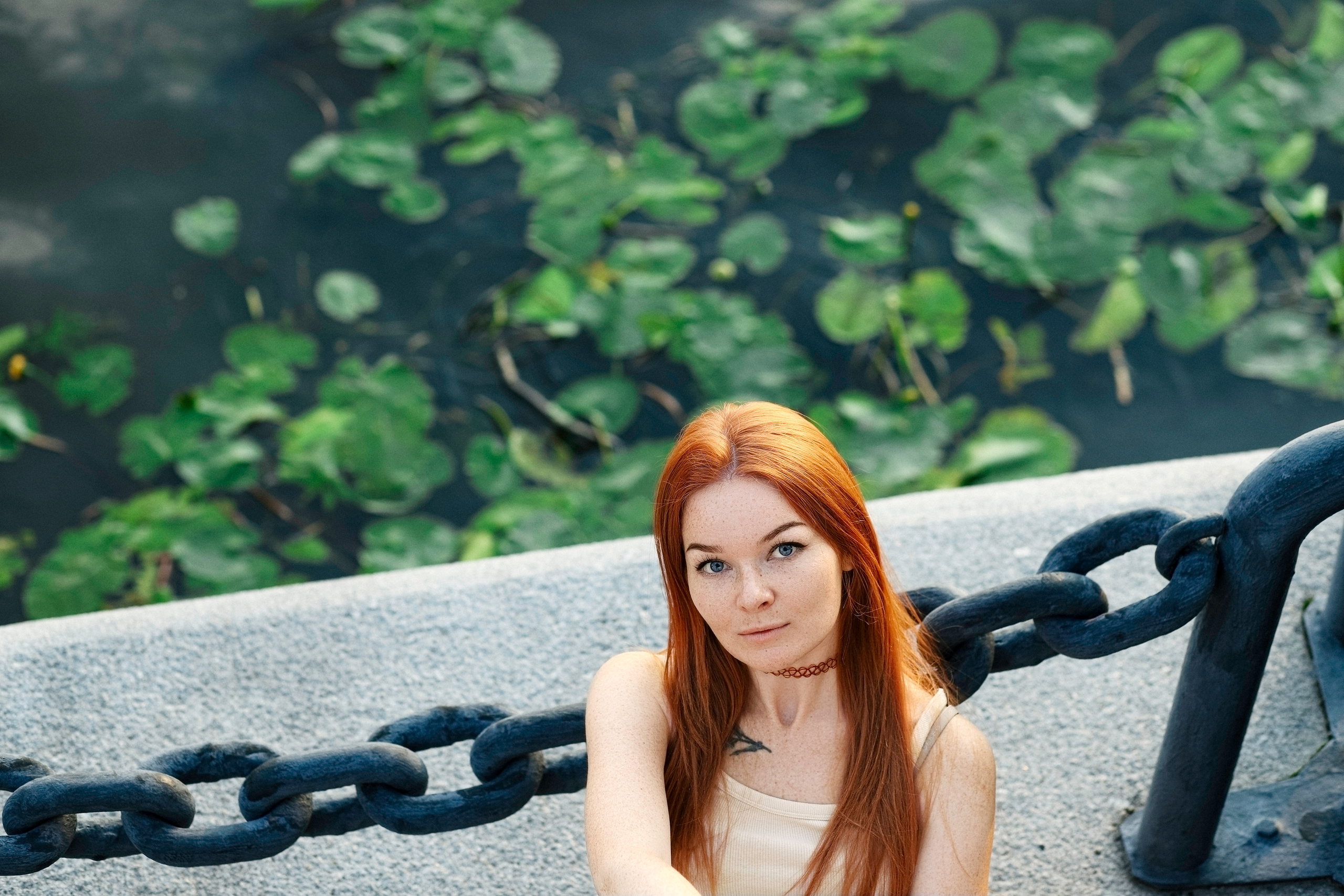 Прогулочная фотосессия в Парке Горького в Москве. Портретный и семейный фотограф в Москве Мария Рослякова