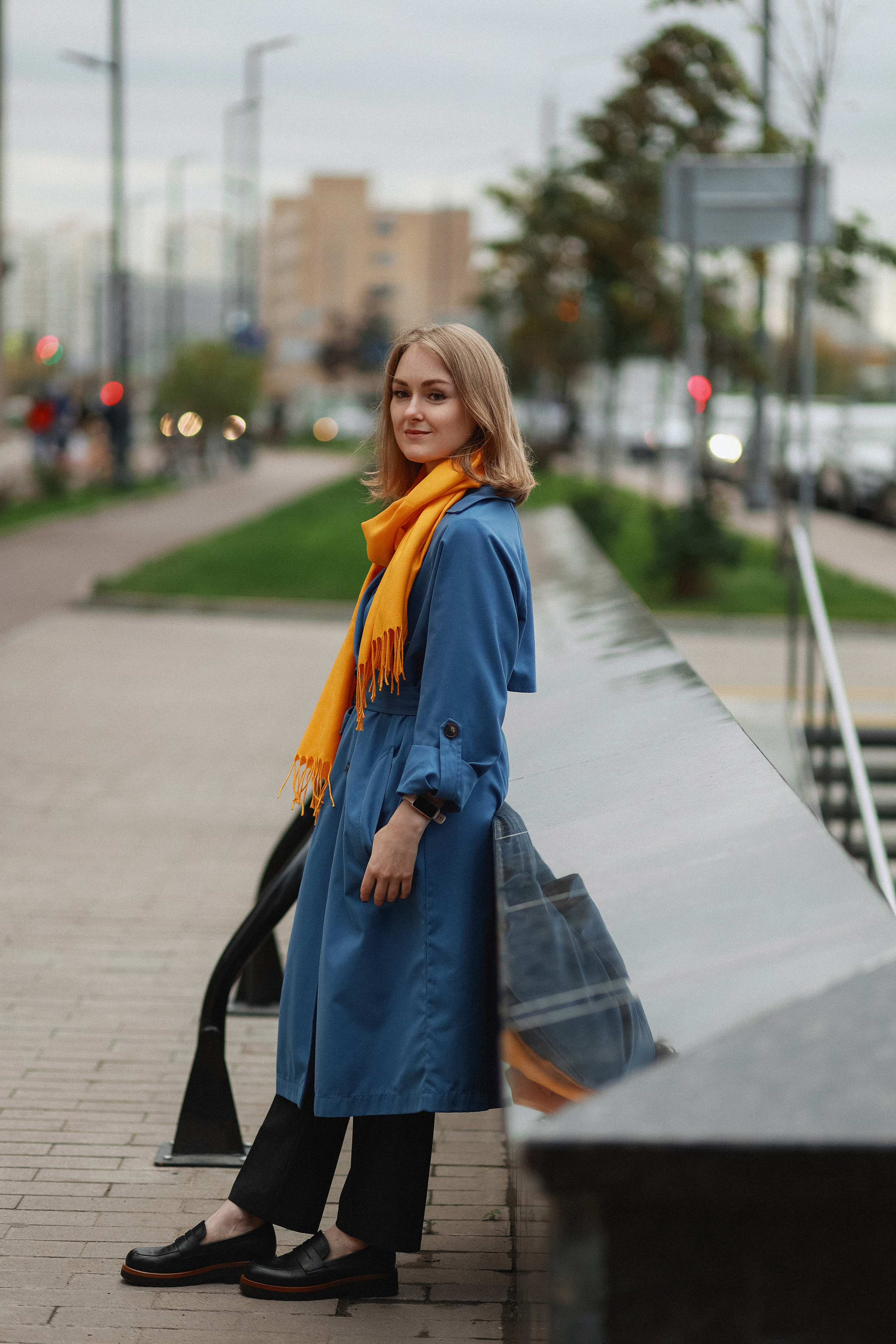 Фотопрогулка в ЗилАрт. Женская индивидуальная фотосессия. Портретный и семейный фотограф в Москве Мария Рослякова