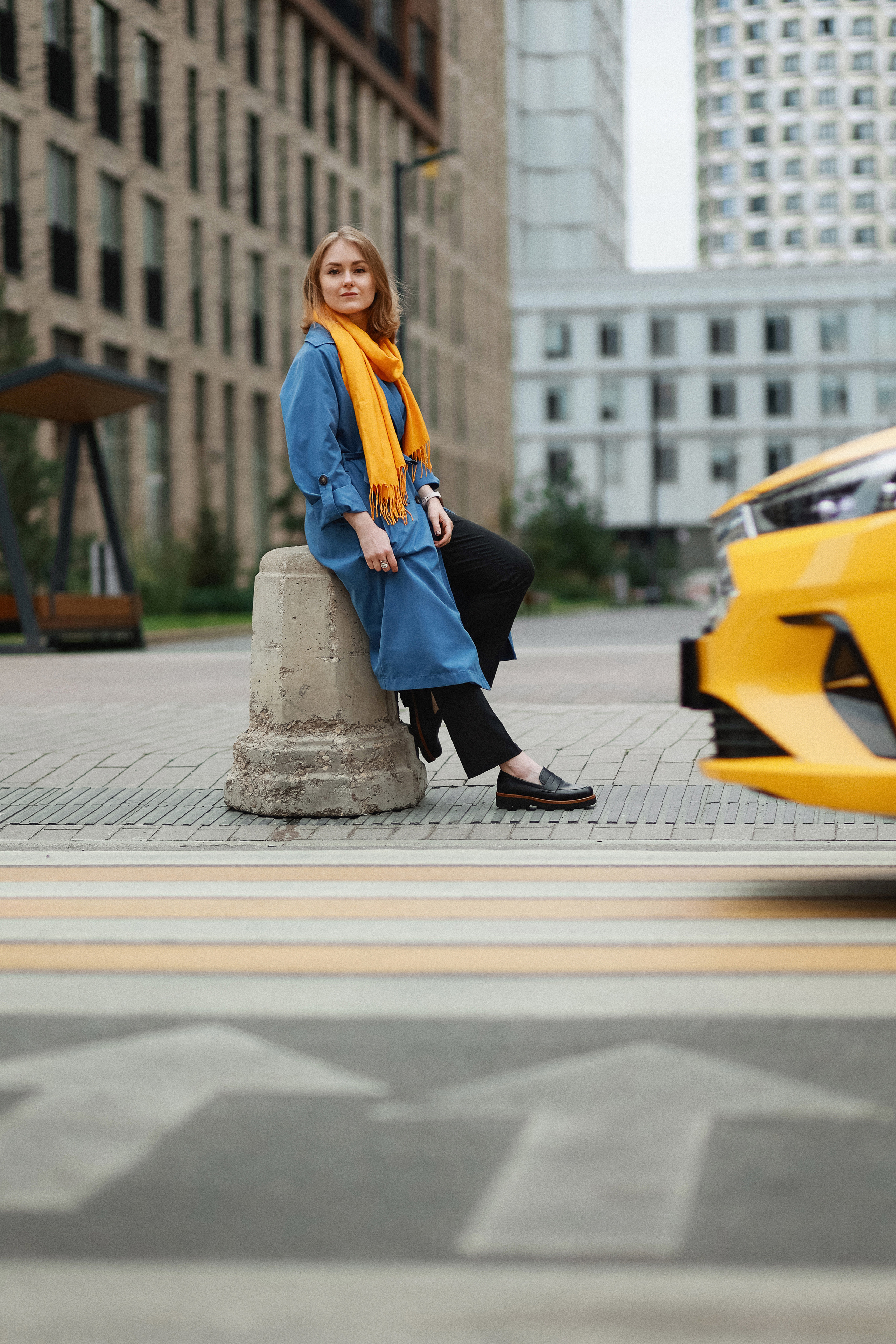 Фотопрогулка в ЗилАрт. Женская индивидуальная фотосессия. Портретный и семейный фотограф в Москве Мария Рослякова