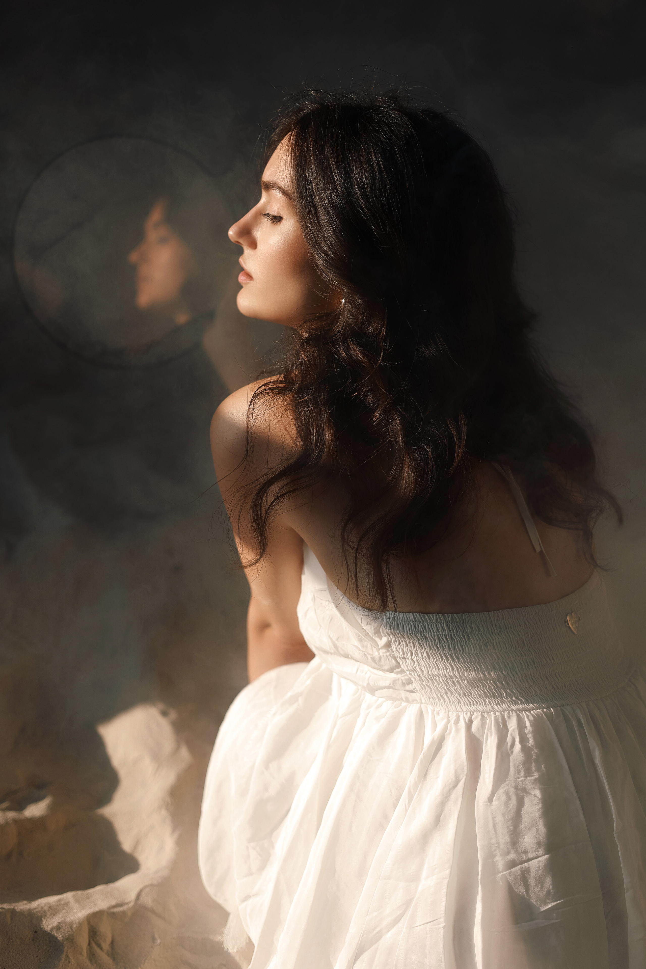 Индивидуальная женская студийная фотосъёмка. Портретный и семейный фотограф в Москве Мария Рослякова