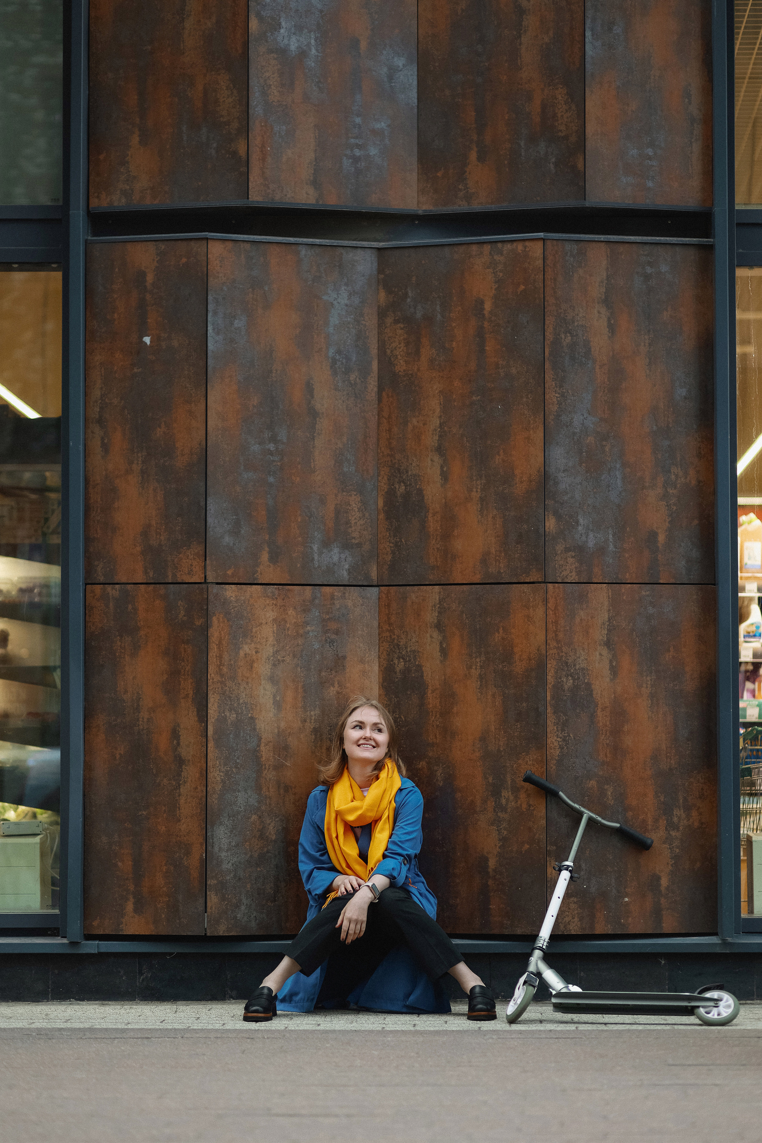 Фотопрогулка в ЗилАрт. Женская индивидуальная фотосессия. Портретный и семейный фотограф в Москве Мария Рослякова