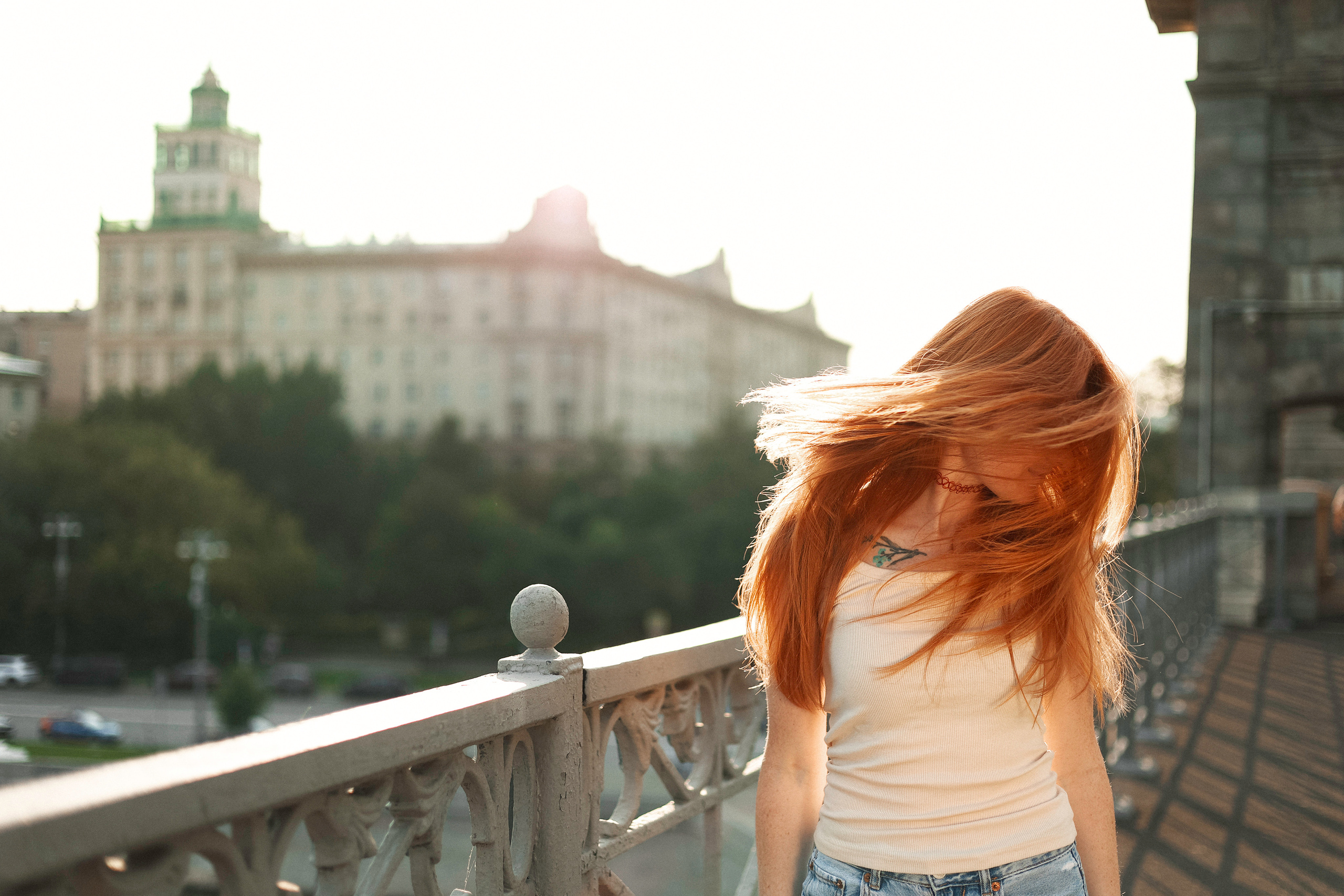 Прогулочная фотосессия в Парке Горького в Москве. Портретный и семейный фотограф в Москве Мария Рослякова