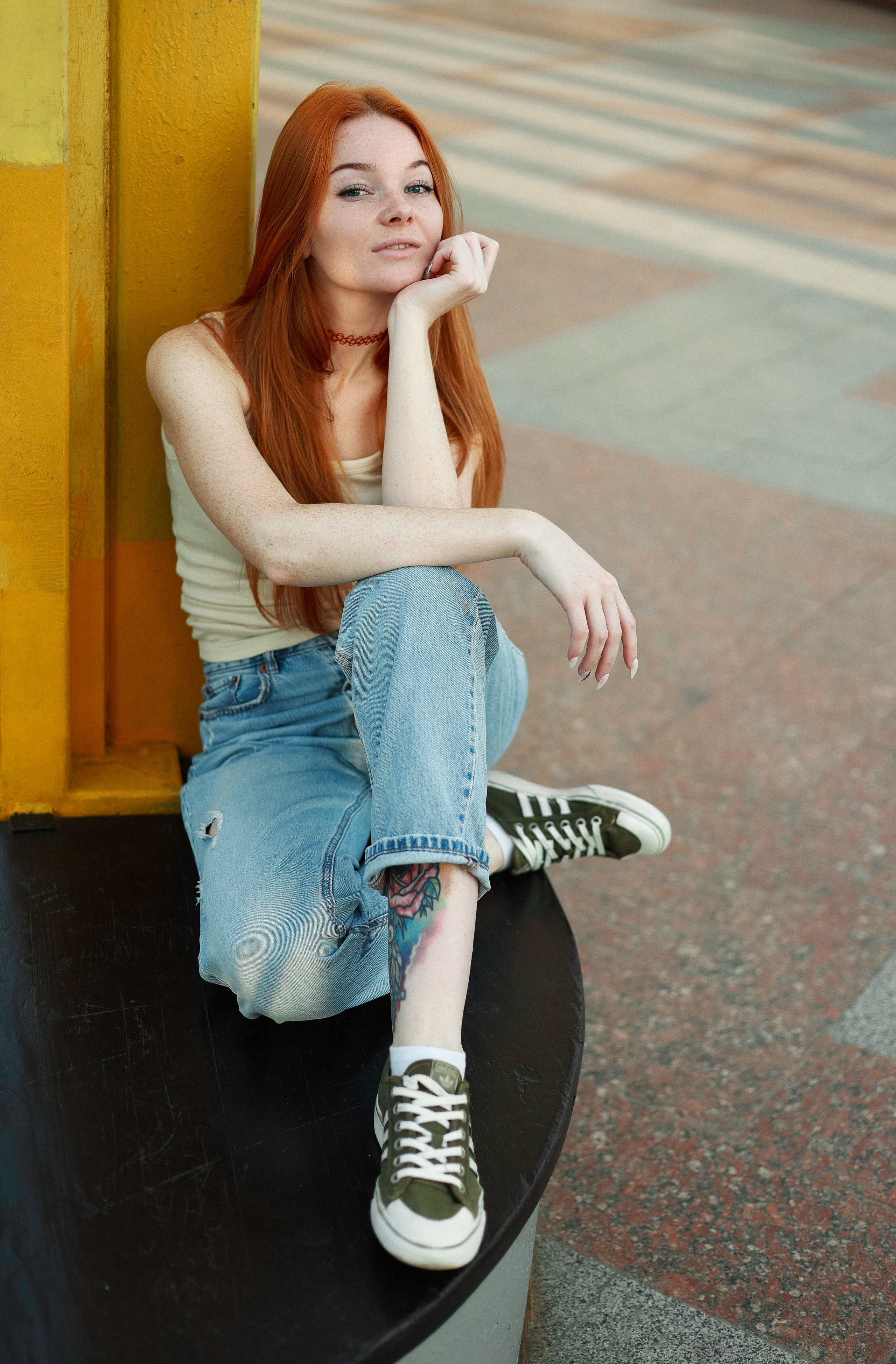 Прогулочная фотосессия в Парке Горького в Москве. Портретный и семейный фотограф в Москве Мария Рослякова
