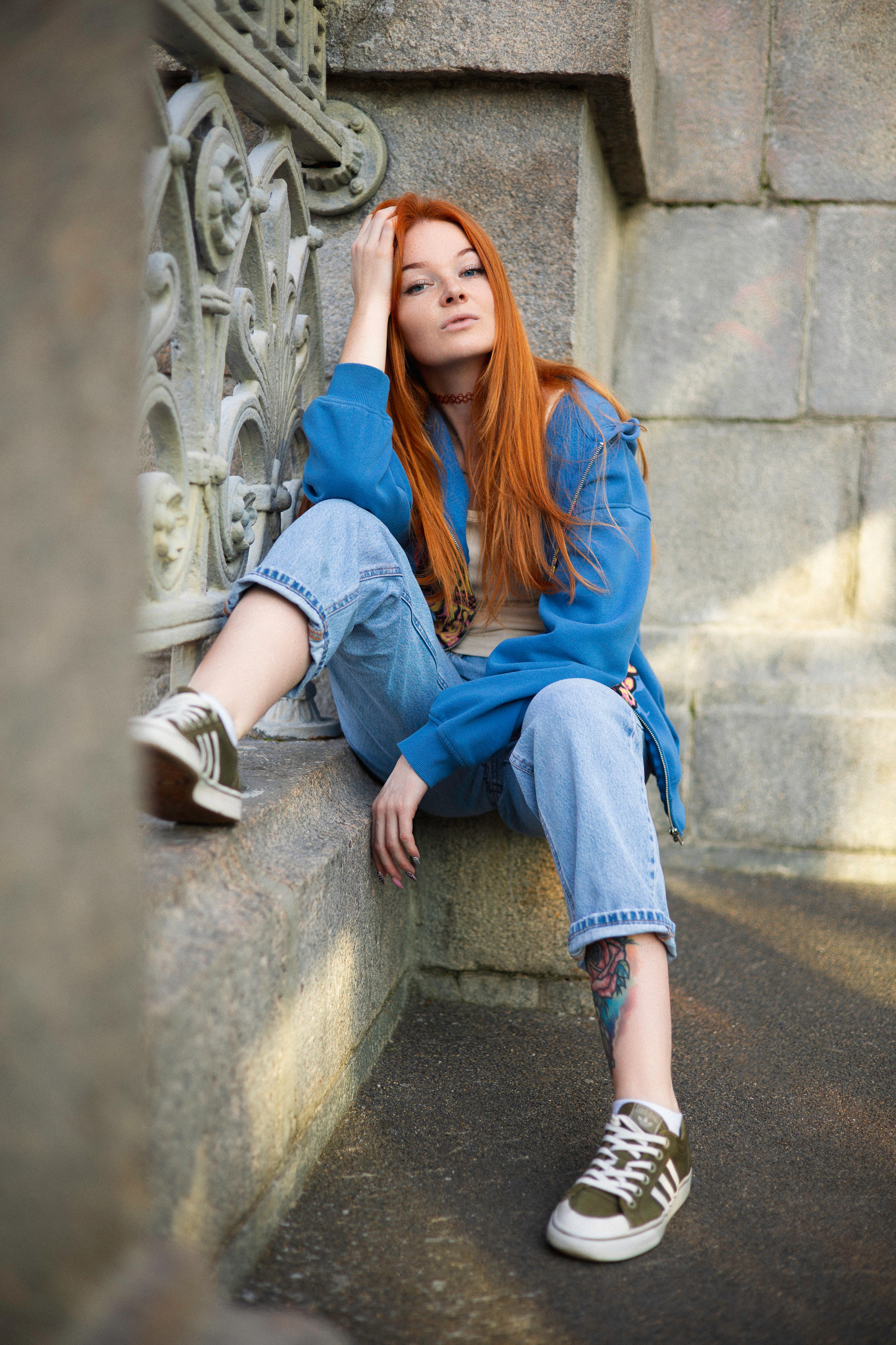 Прогулочная фотосессия в Парке Горького в Москве. Портретный и семейный фотограф в Москве Мария Рослякова