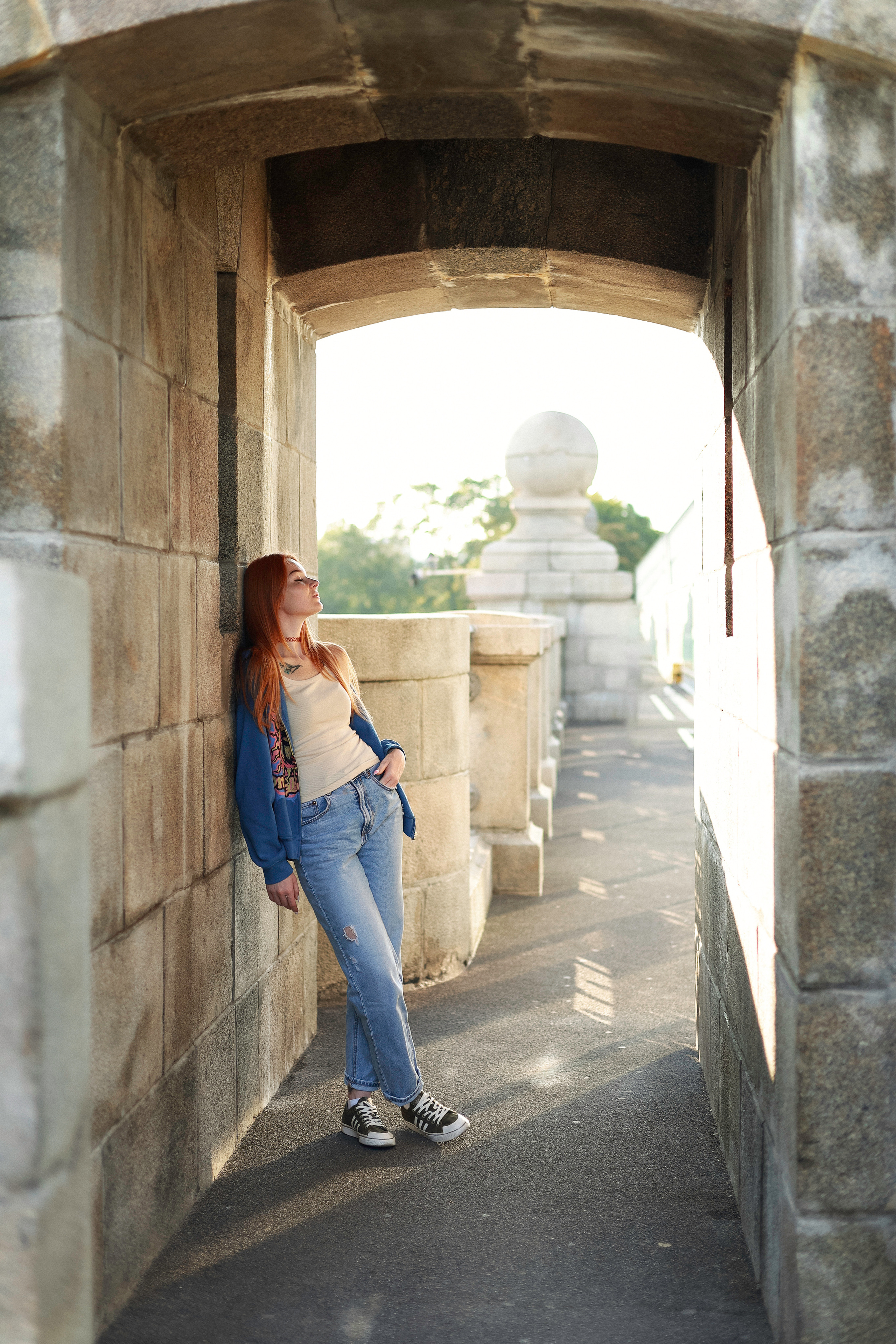 Прогулочная фотосессия в Парке Горького в Москве. Портретный и семейный фотограф в Москве Мария Рослякова