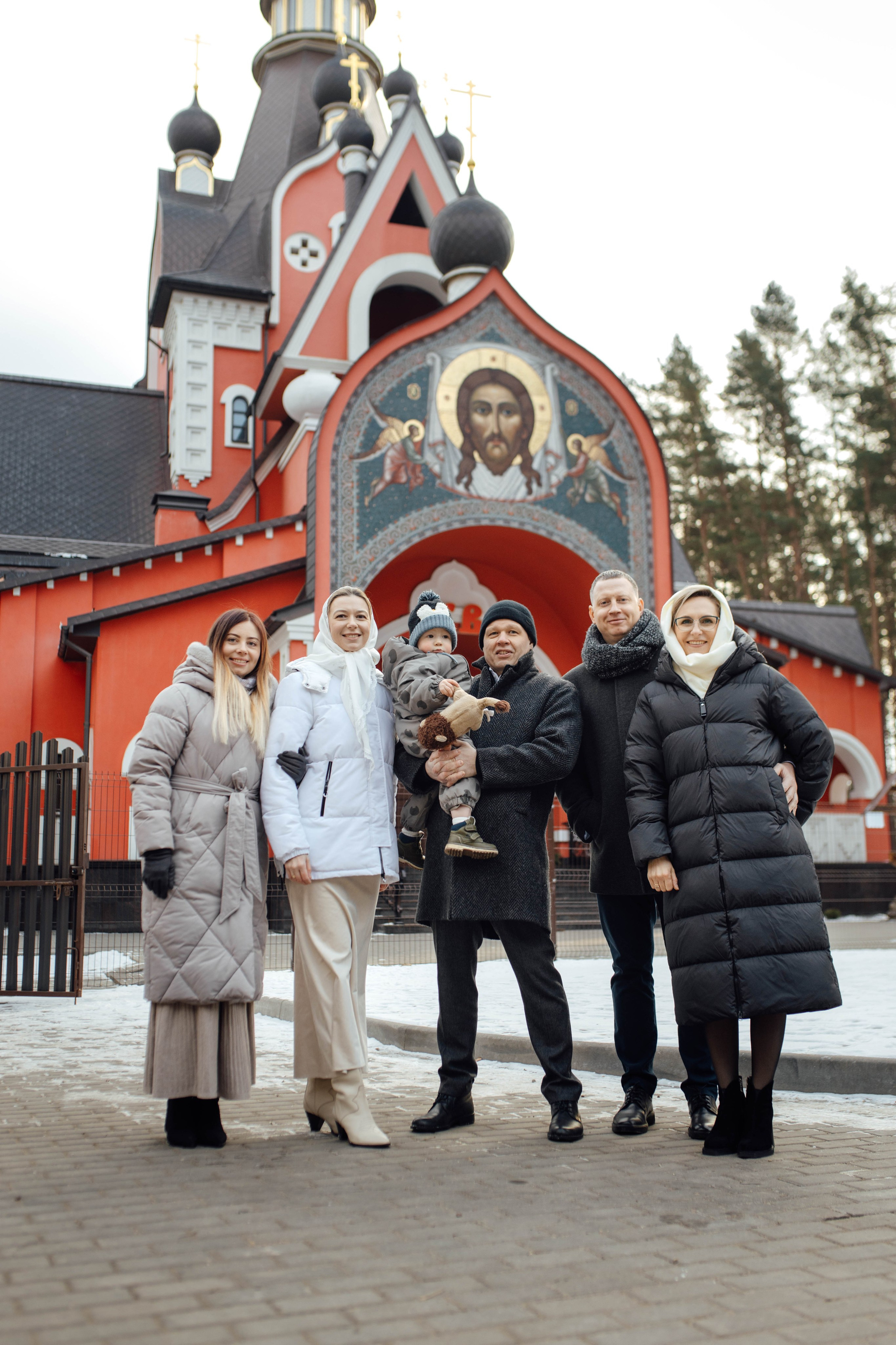 Крещение Лёвы, храм Вознесения Господня, 08.02.2025