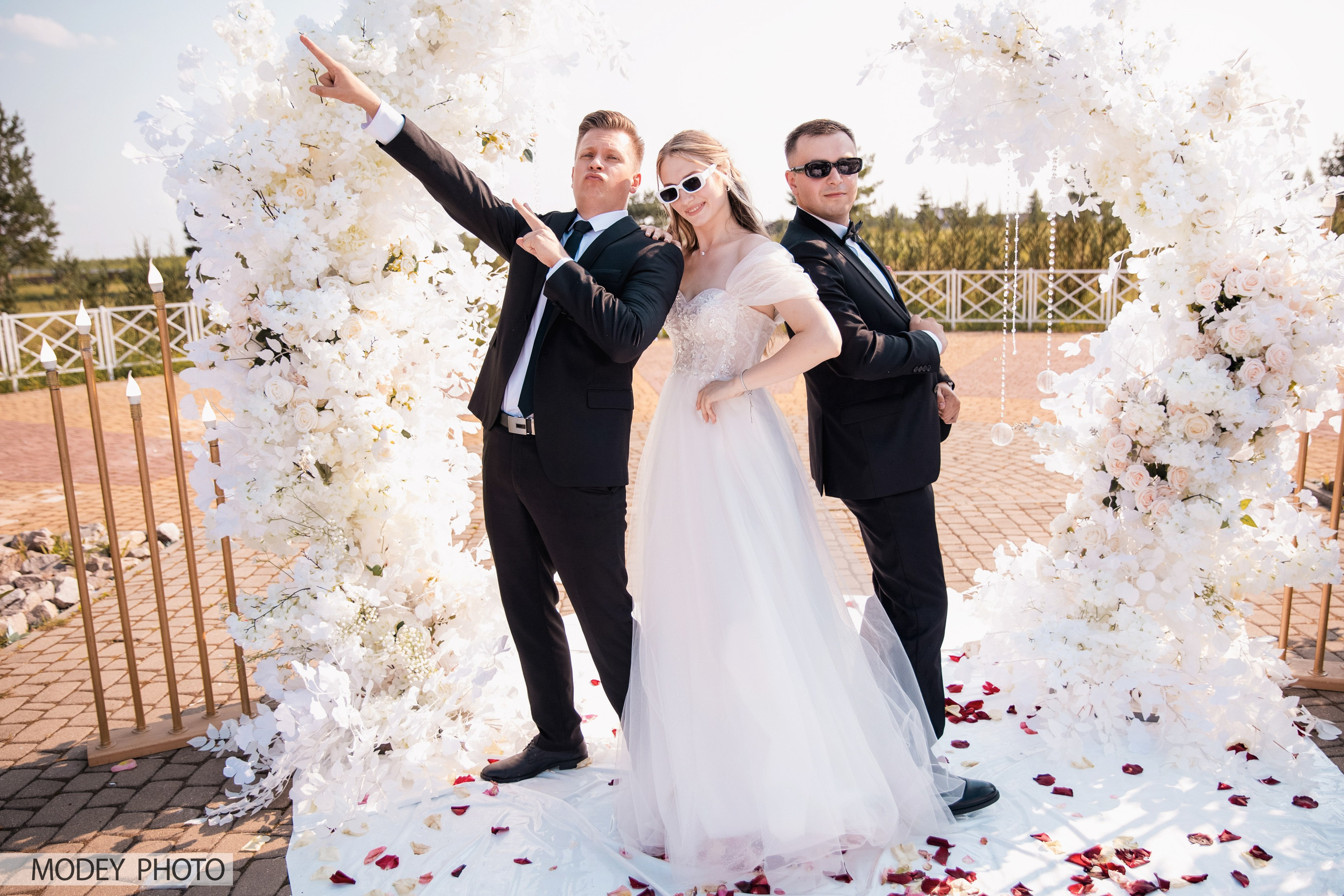 Свадебная фотосессия Натальи и Николая от фотографа Андрея Модей