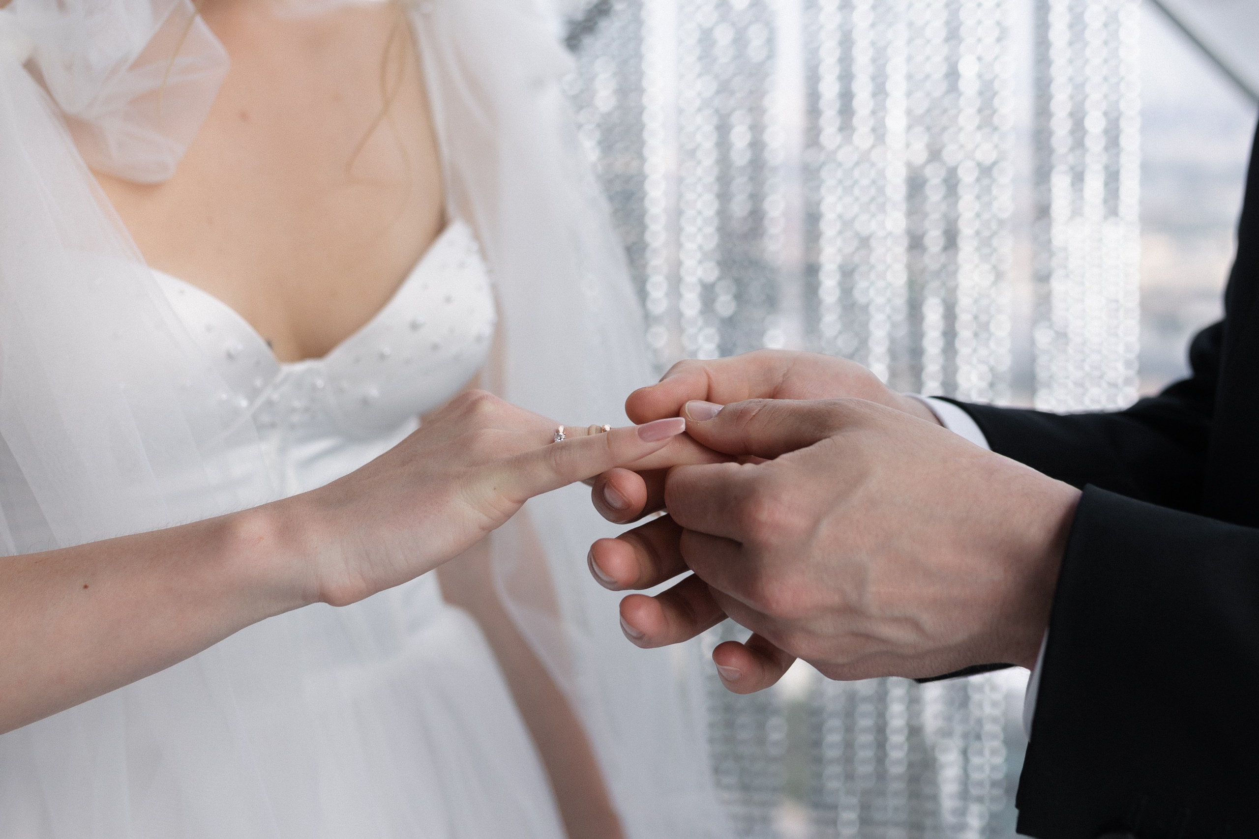 Свадебная фотосессия в Москва-Сити/регистрация в Panorama 360. Свадебный фотограф в Москве Мария Крош