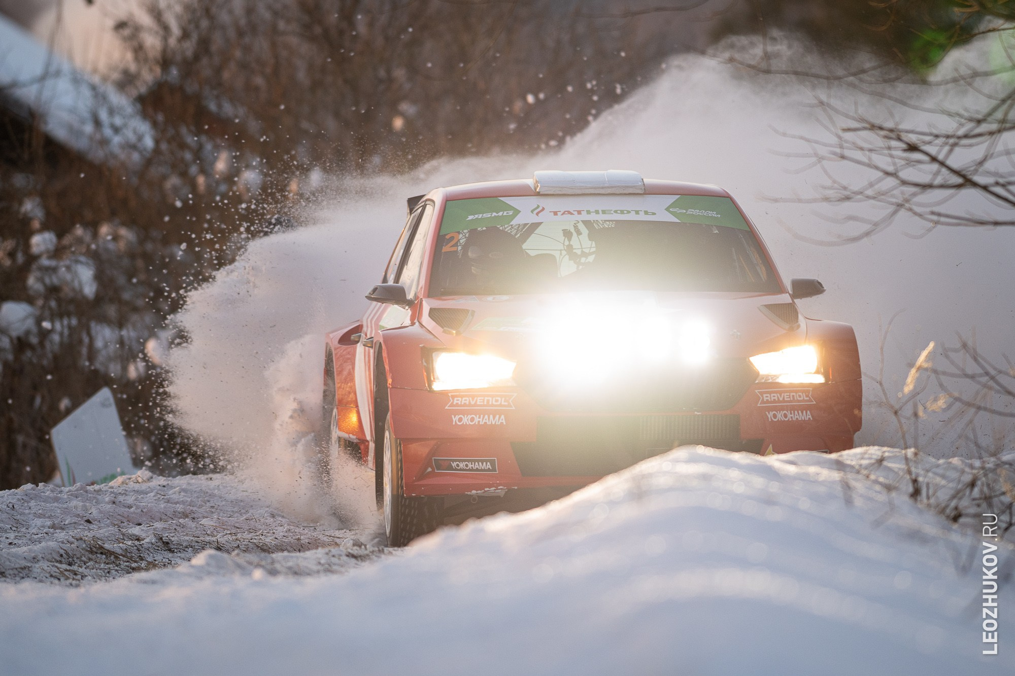 Rally Suvorov 2026. Sports photographer Leonid Zhukov