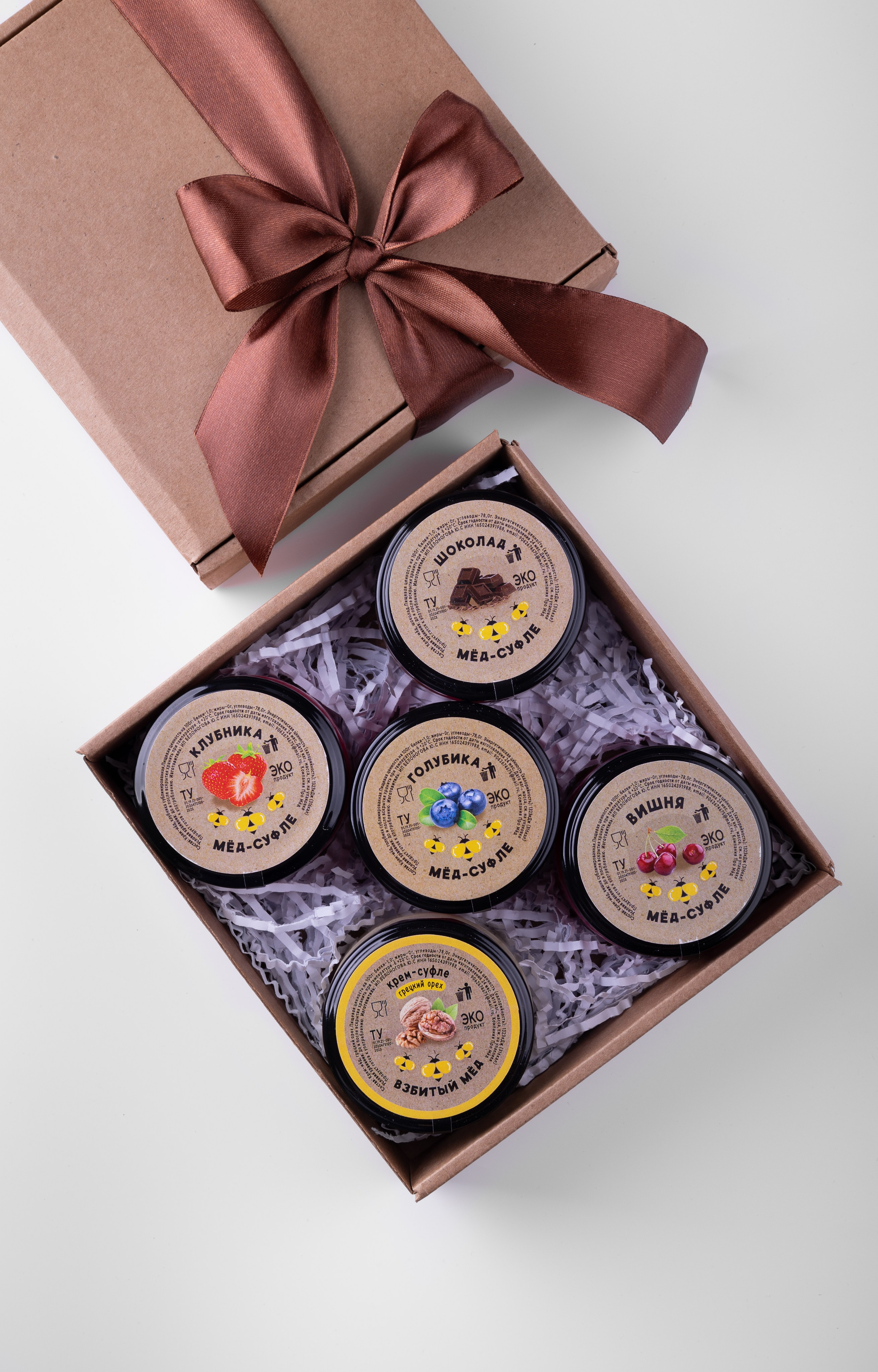 Наборы меда-суфле для маркетплейсов. Предметный и фуд-фотограф Лариса Андреева г. Набережные Челны