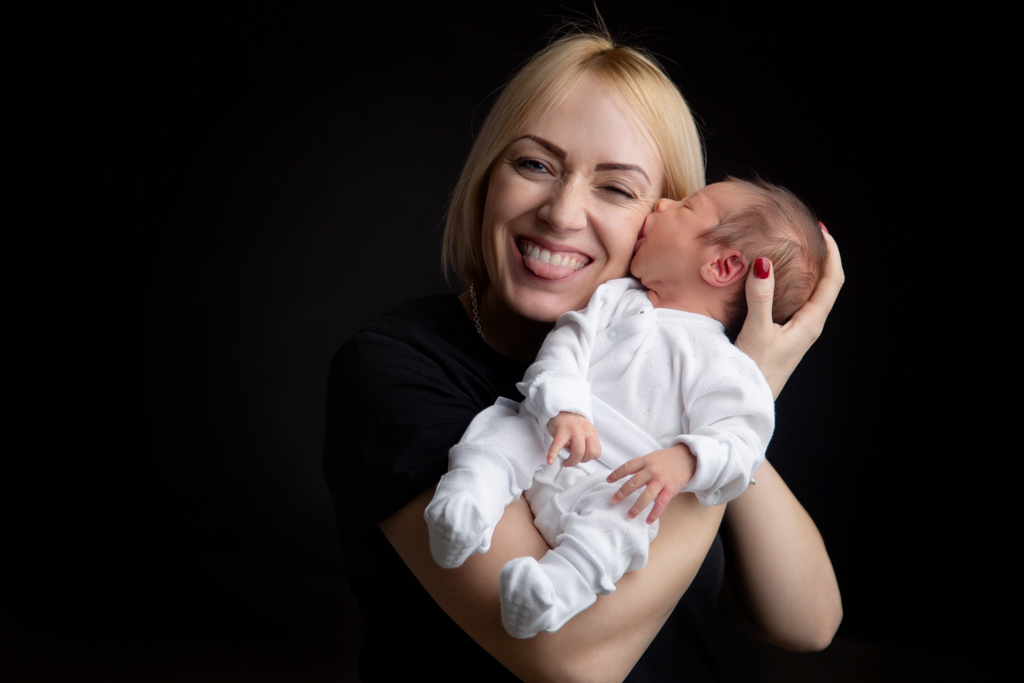 смешная фотосессия новорожденных Великие Луки