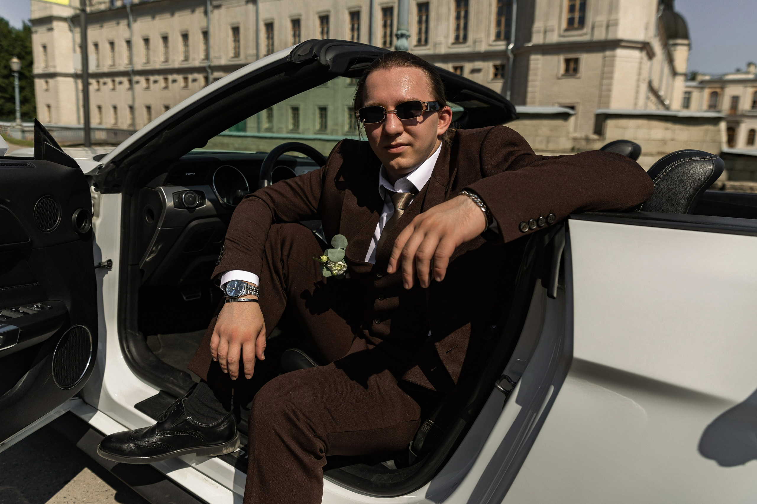 Анонс Свадебной серии с кабриолетом. Свадебный и портретный фотограф в Санкт-Петербурге Надежда Чечулина