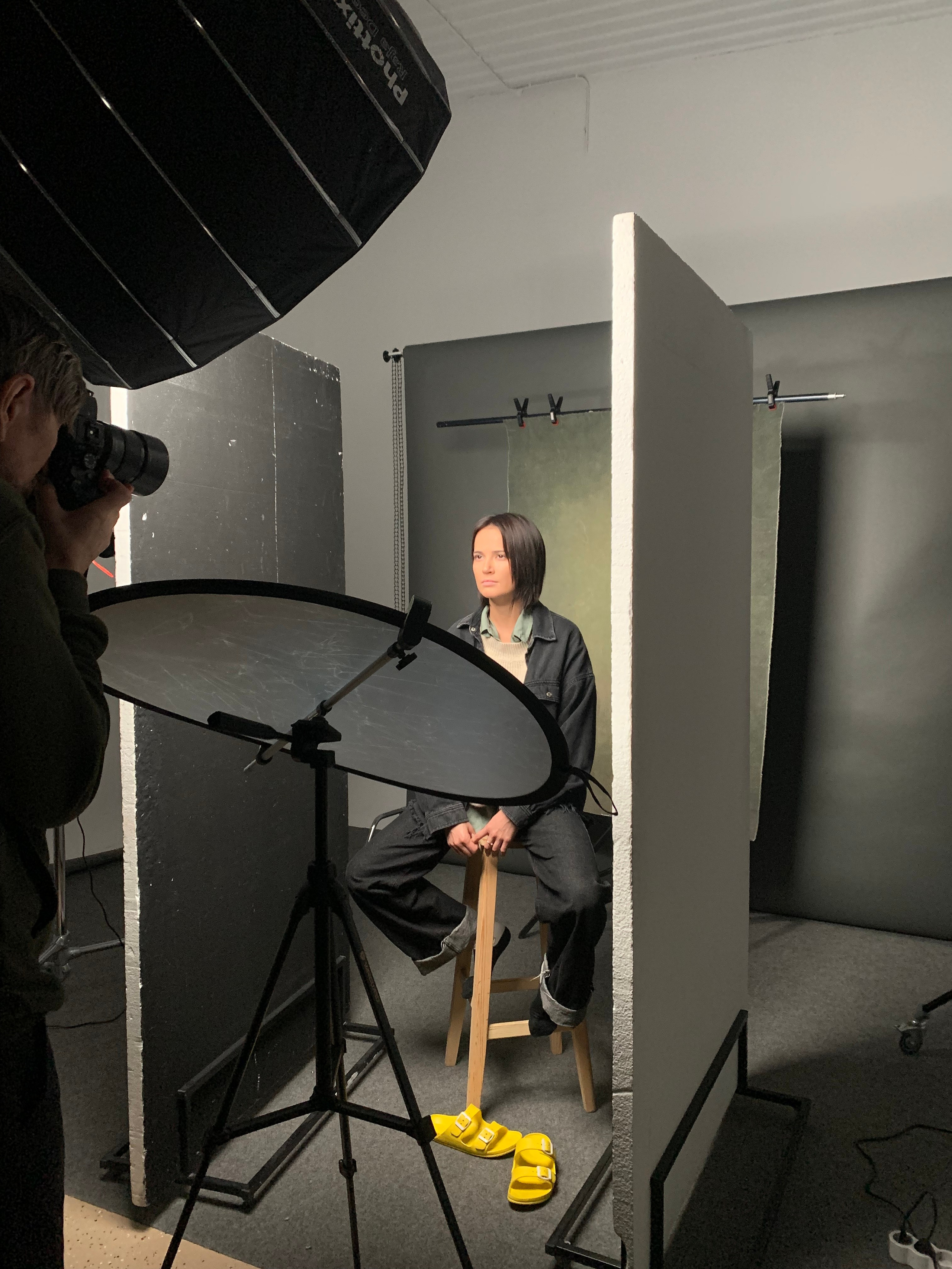 Актриса Виктория Крат. Портретная съемка в Москве, студийный фотограф Игорь Фомин