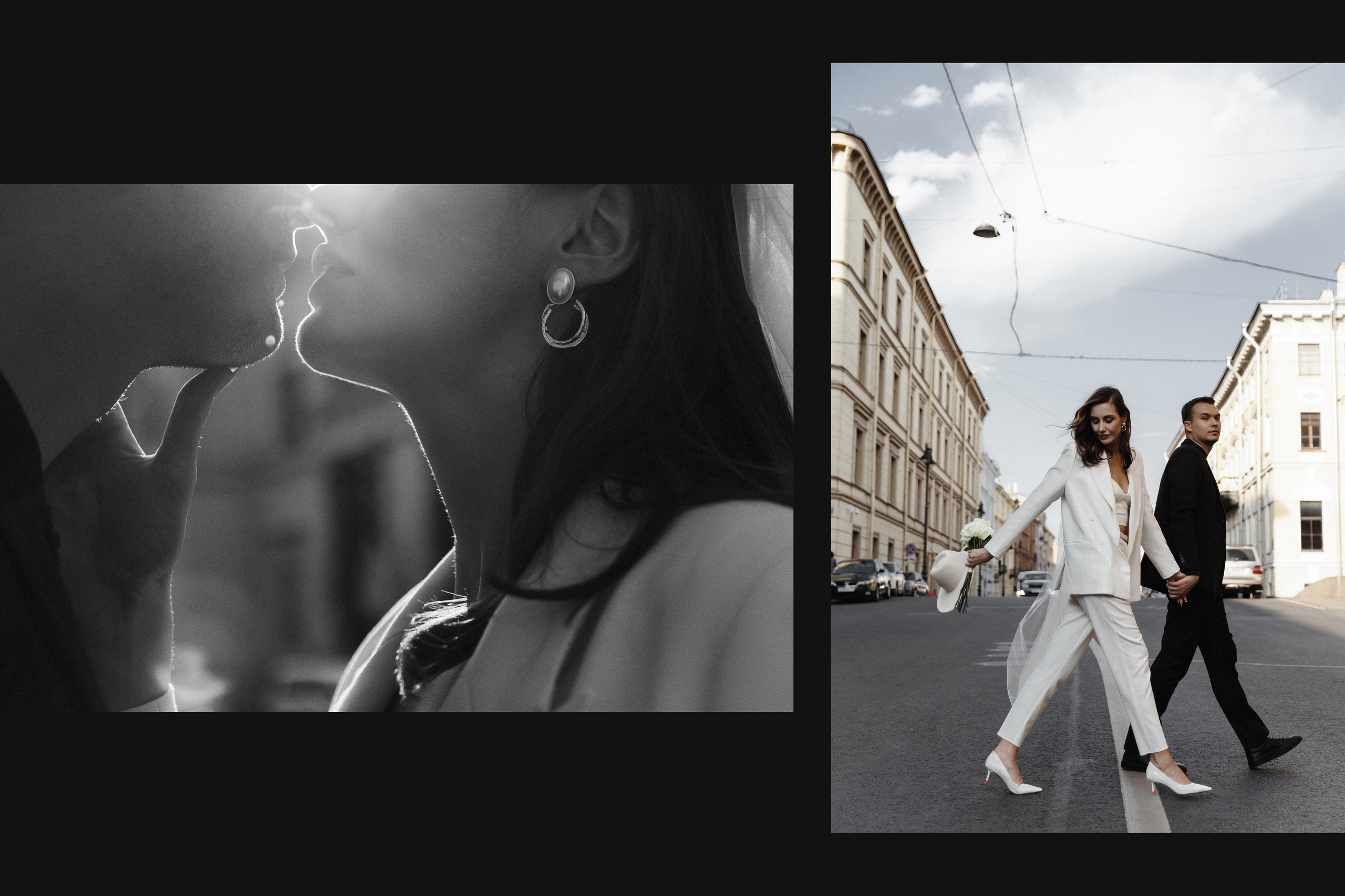 Эстетичный нуар. Свадебный фотограф Алина Ампер