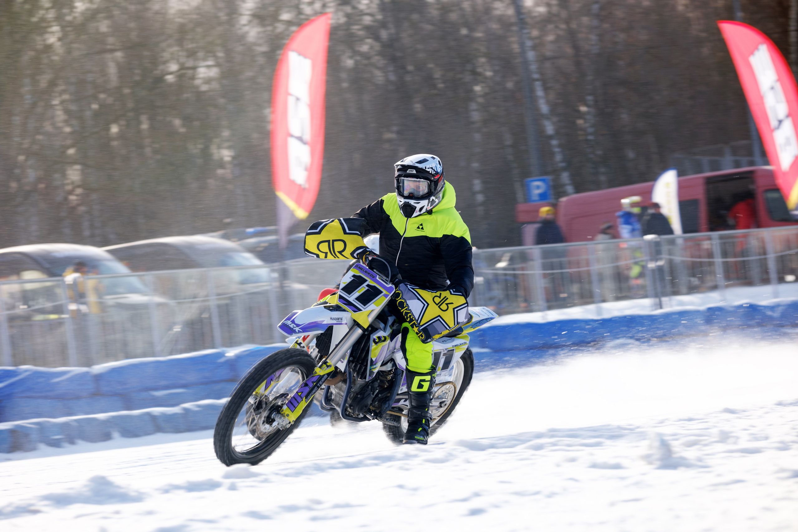 КУБОК МФР по мотокроссу на льду MX-SPEEDWAY, Анархия Рейсинг, Анатолий Ушаков, Мотокросс, Спидвей, Мотогонки, фотограф Антон Медведев, icoguar