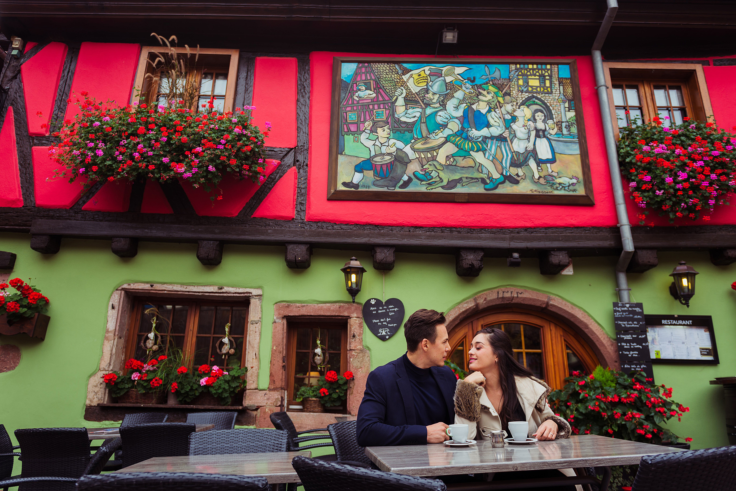 Julia & Andrey (Alsace, France). Photographer in Switzerland and Europe Anna Alekseenko