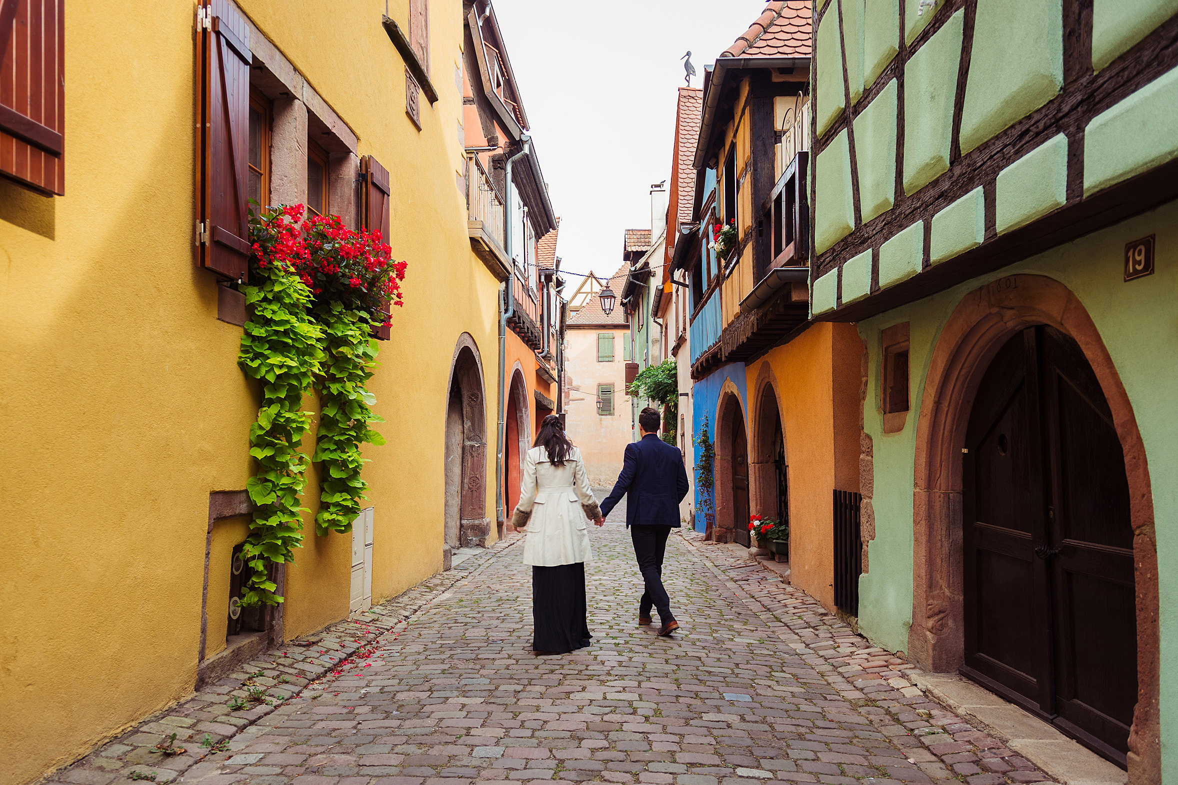 Julia & Andrey (Alsace, France). Photographer in Switzerland and Europe Anna Alekseenko