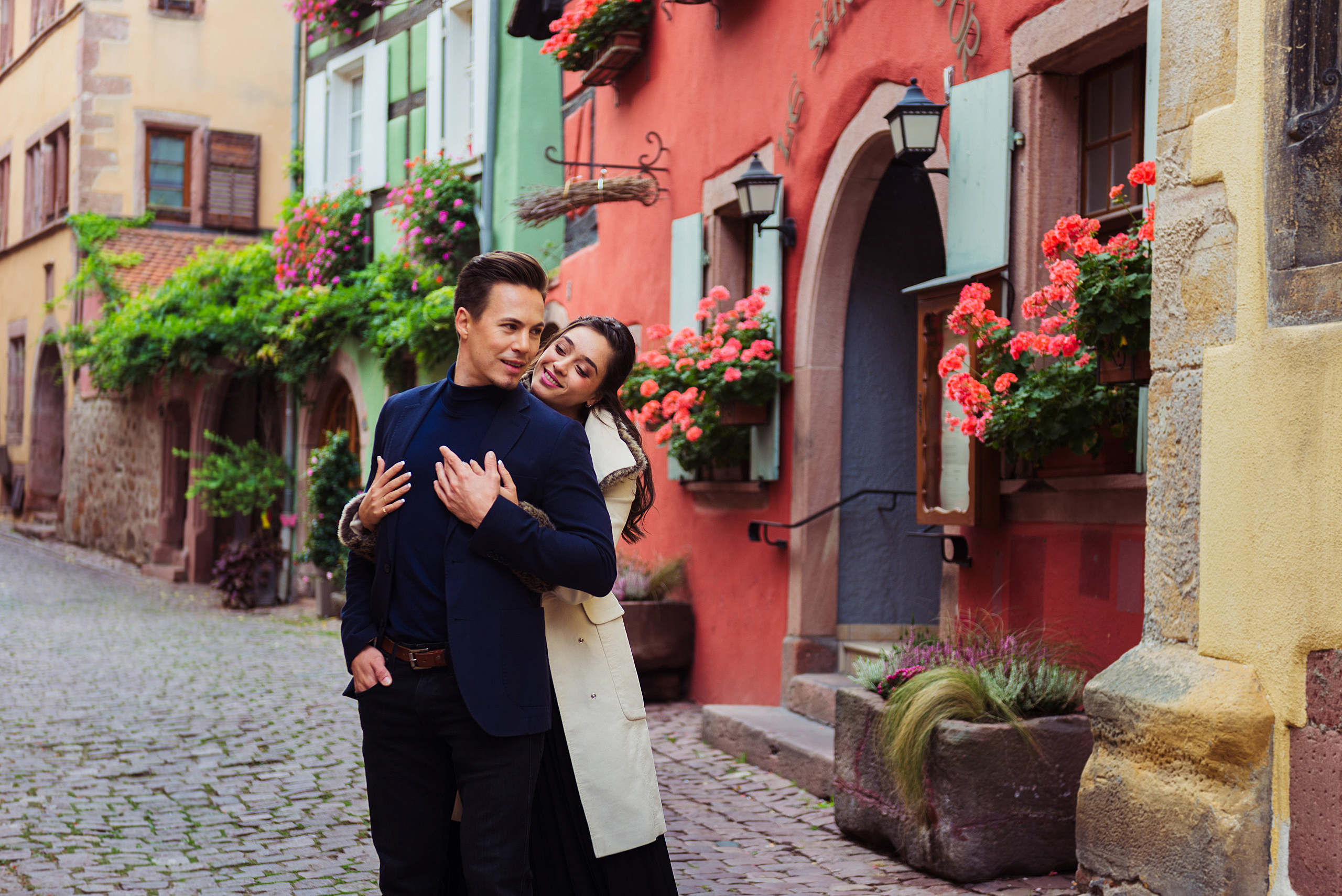 Julia & Andrey (Alsace, France). Photographer in Switzerland and Europe Anna Alekseenko