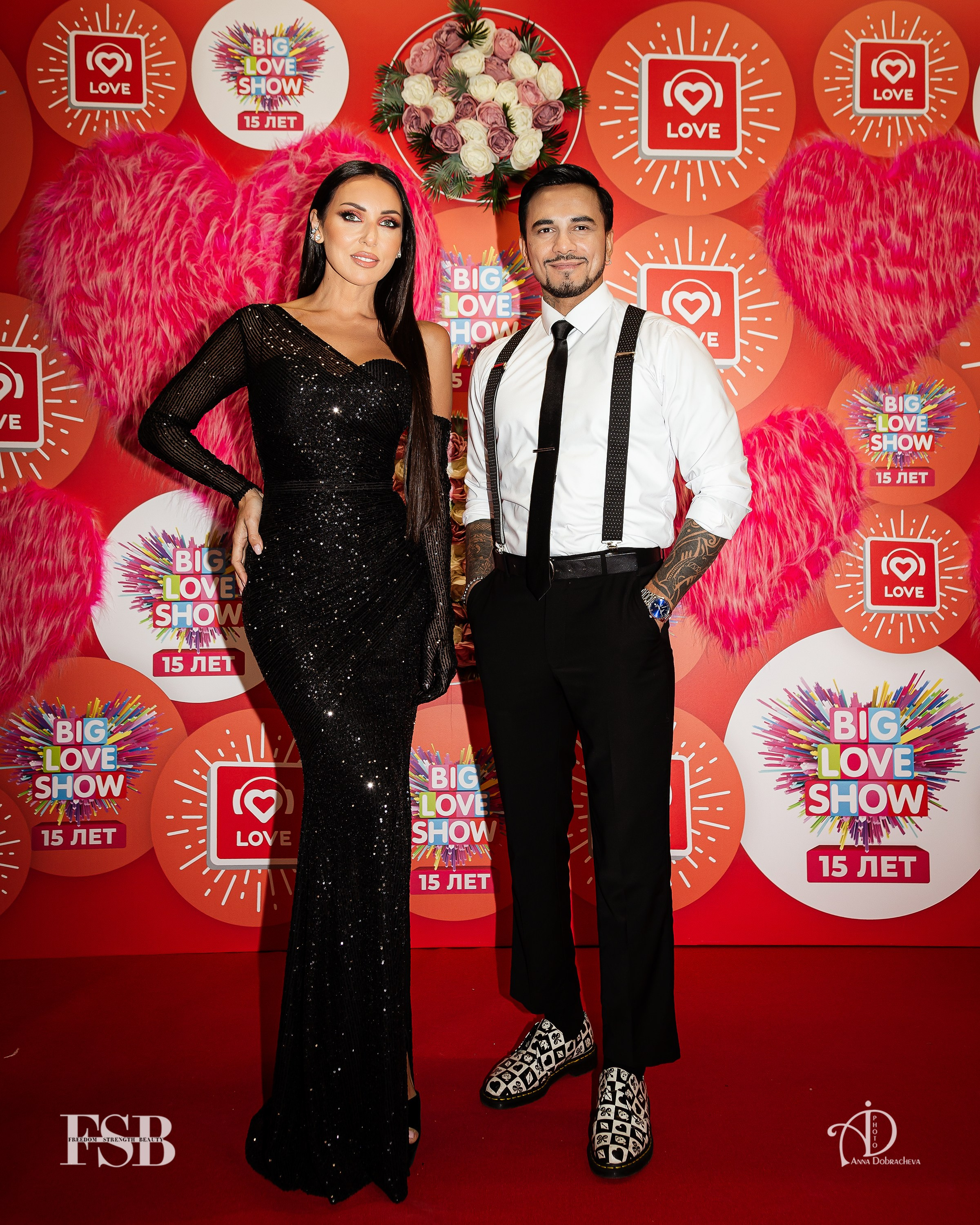 Алсу и Natan на красной дорожке в Москве BIG LOVE SHOW 2024
