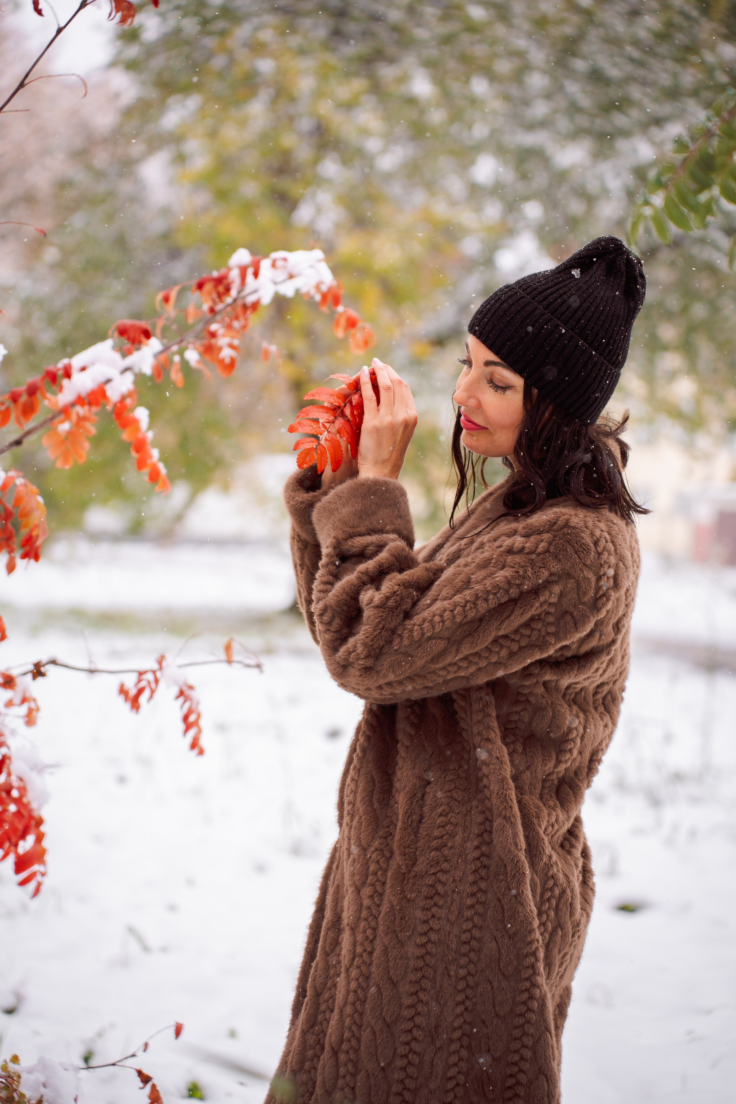 Снежные истории с ноября. Фотограф Кемерово Анна Князева