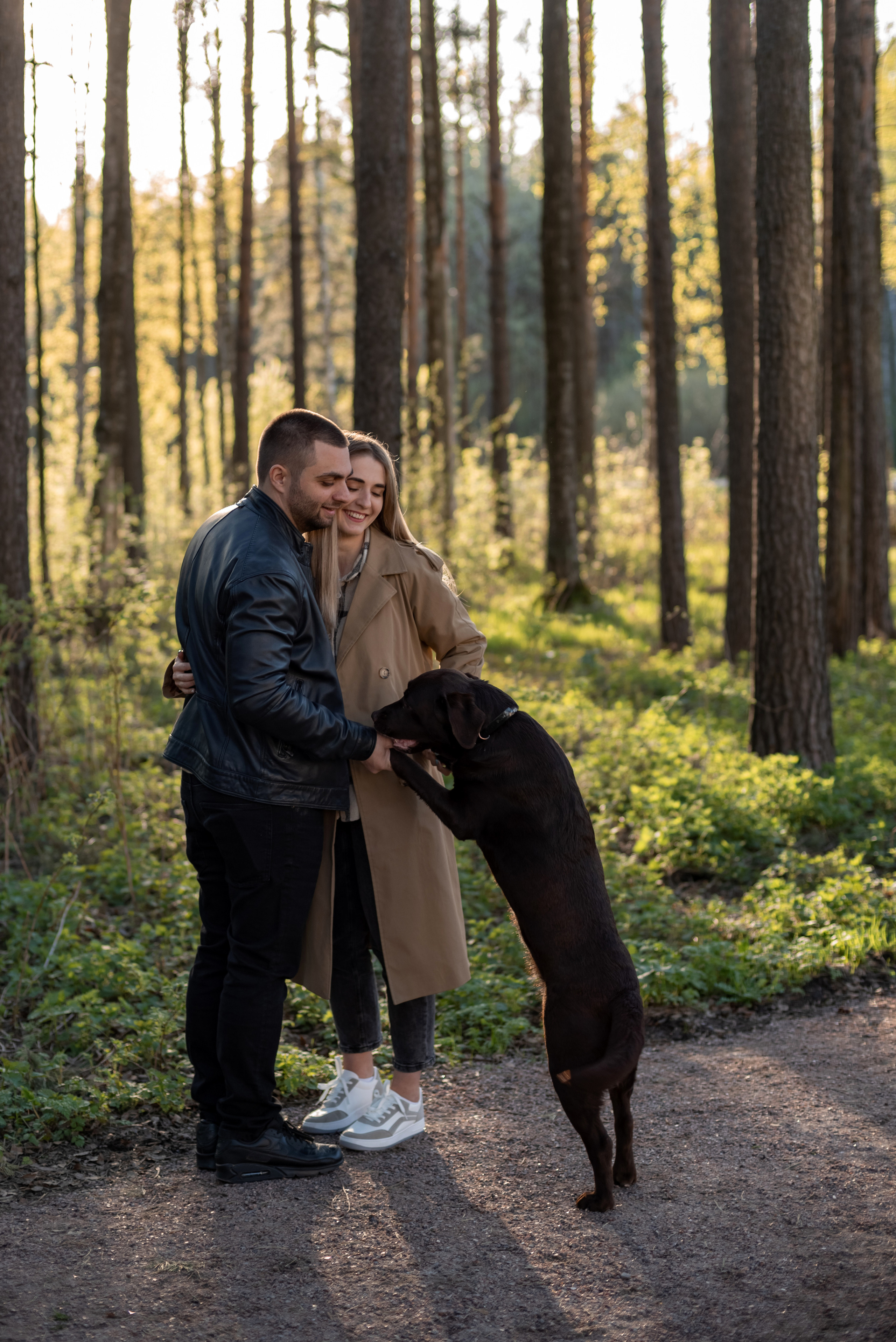 Фотосессия с собакой. Фотограф Юлия Кондратьева