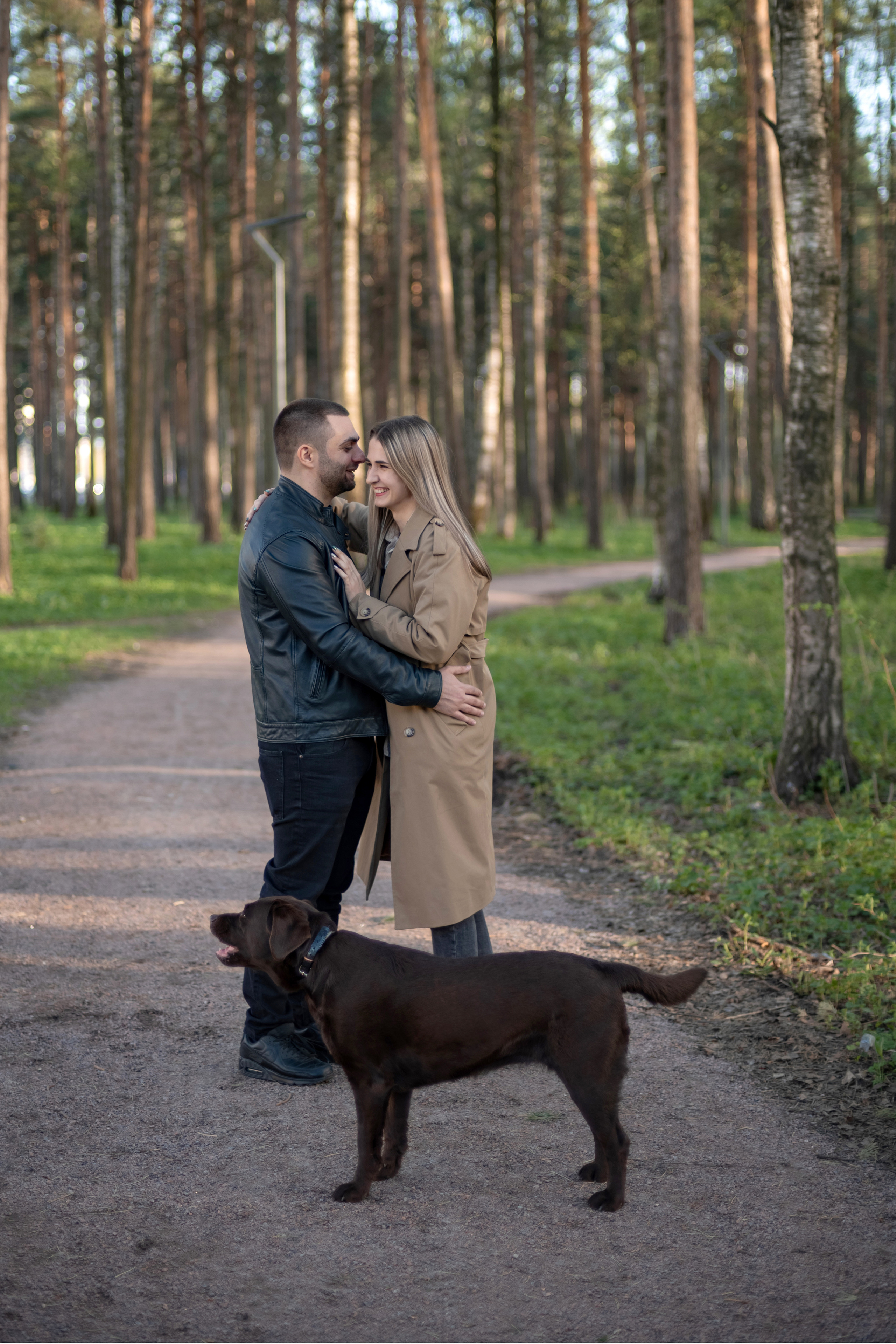 Фотосессия с собакой. Фотограф Юлия Кондратьева