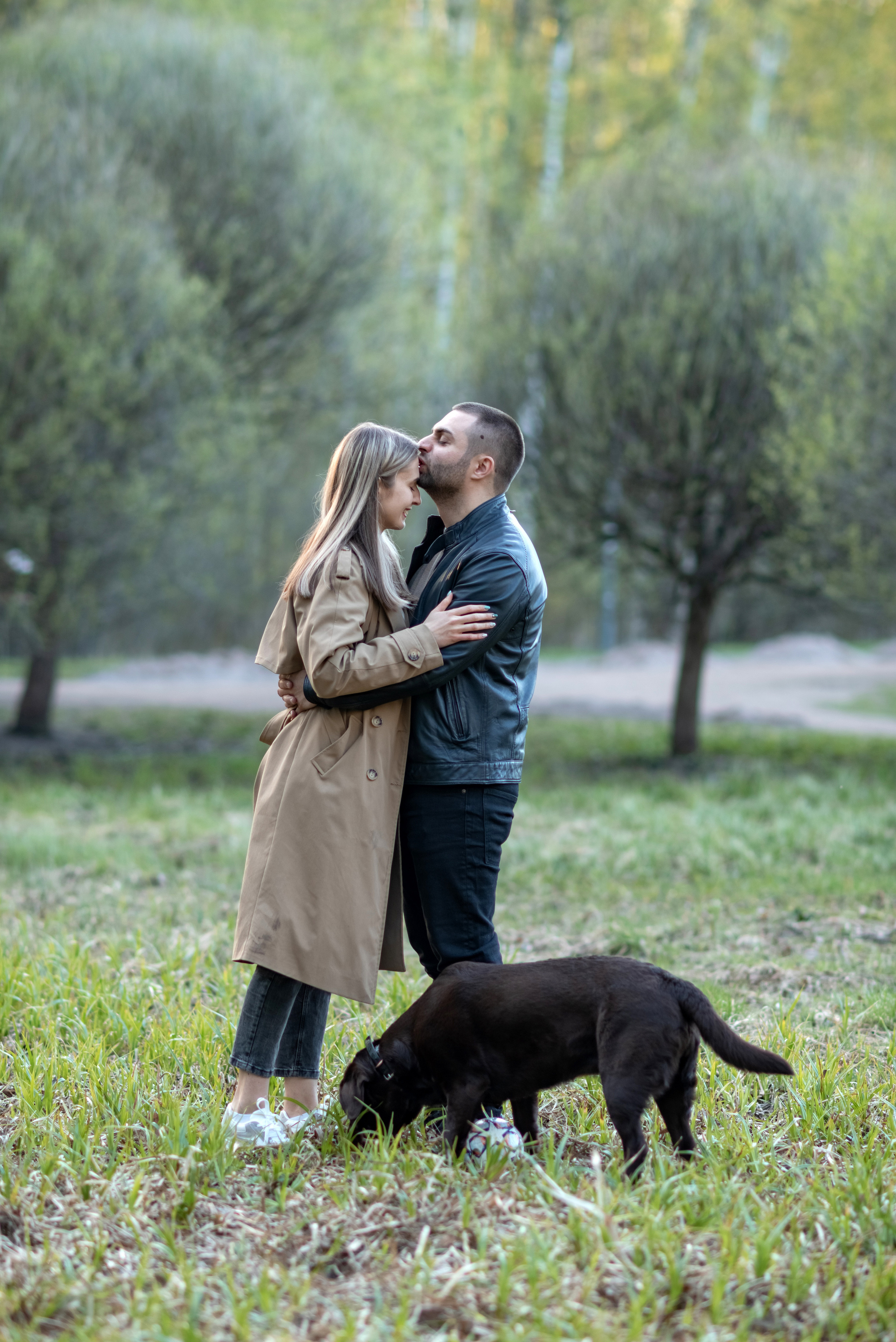 Фотосессия с собакой. Фотограф Юлия Кондратьева