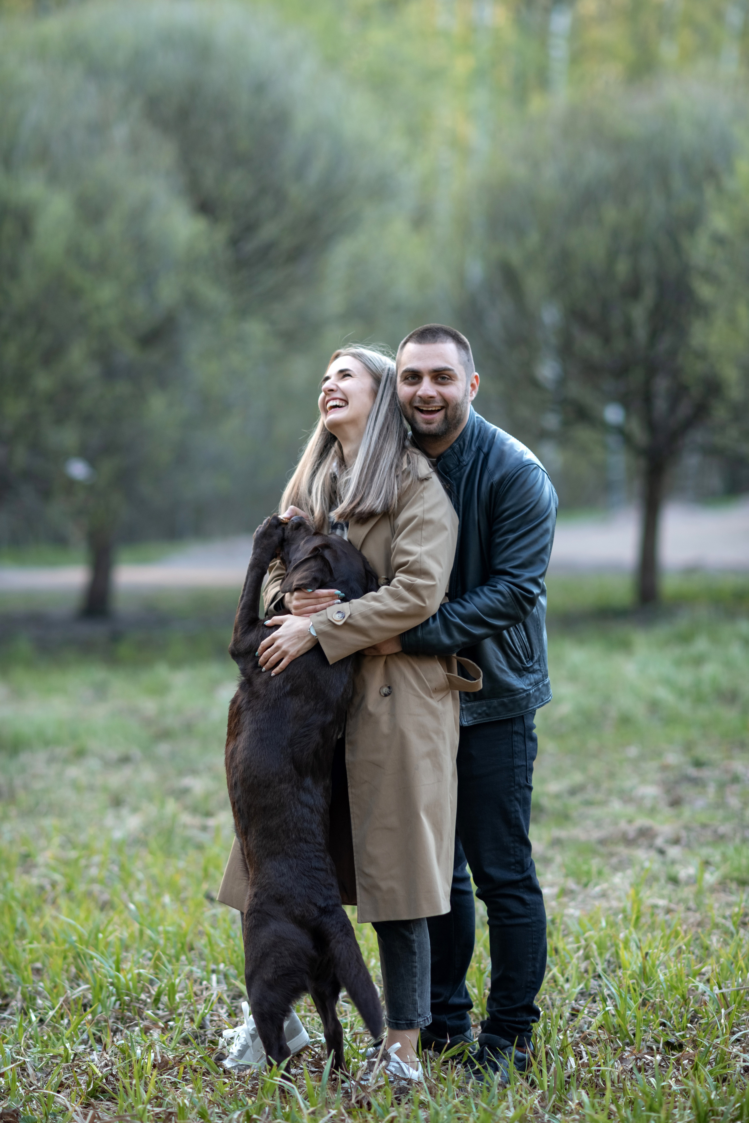 Фотосессия с собакой. Фотограф Юлия Кондратьева