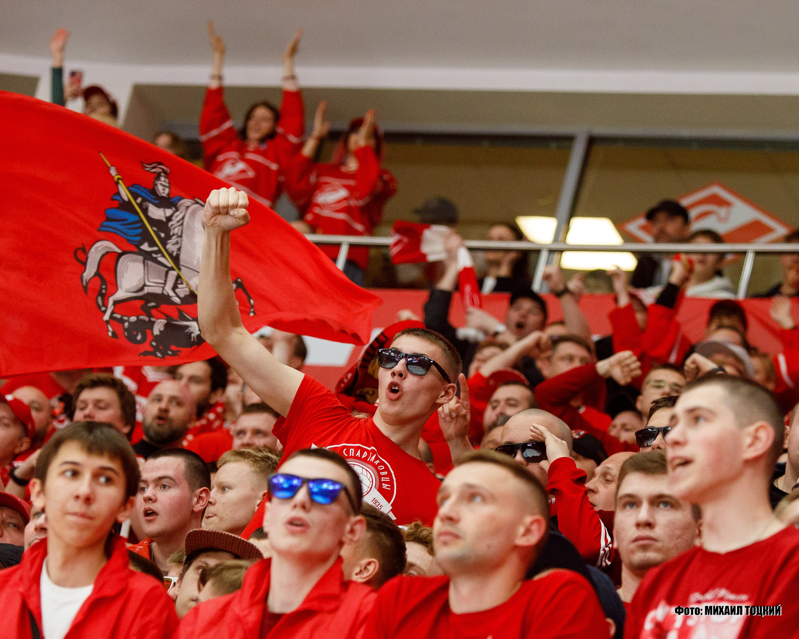 Фоторепортаж Финала Кубка Харламова. МХК Спартак (Москва) — СКА-1946 (Санкт-Петербург). Михаил Тоцкий портретный и репортажный фотограф в Москве