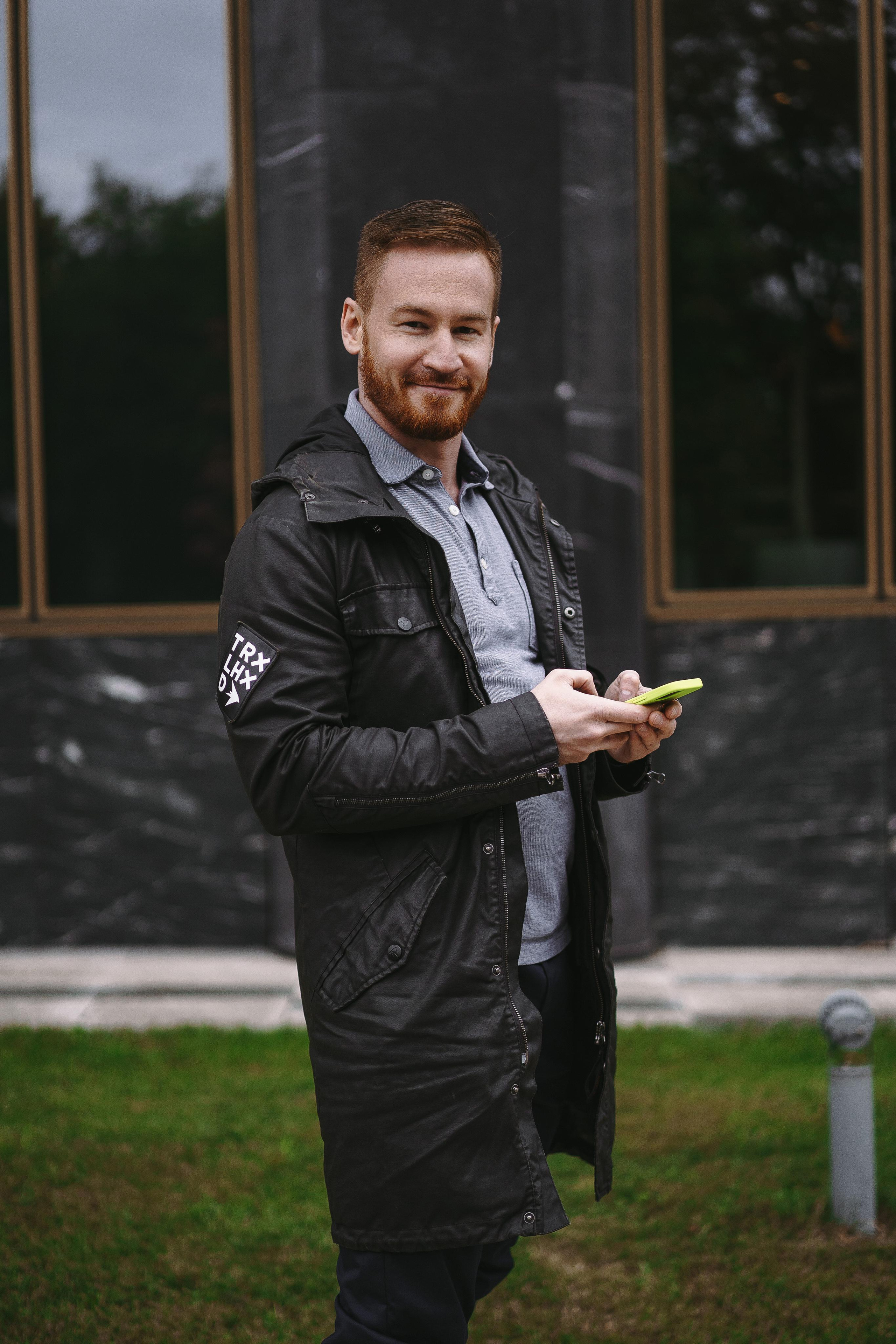 Бизнес фотосессия для мужчины на Дизайн заводе Флакон